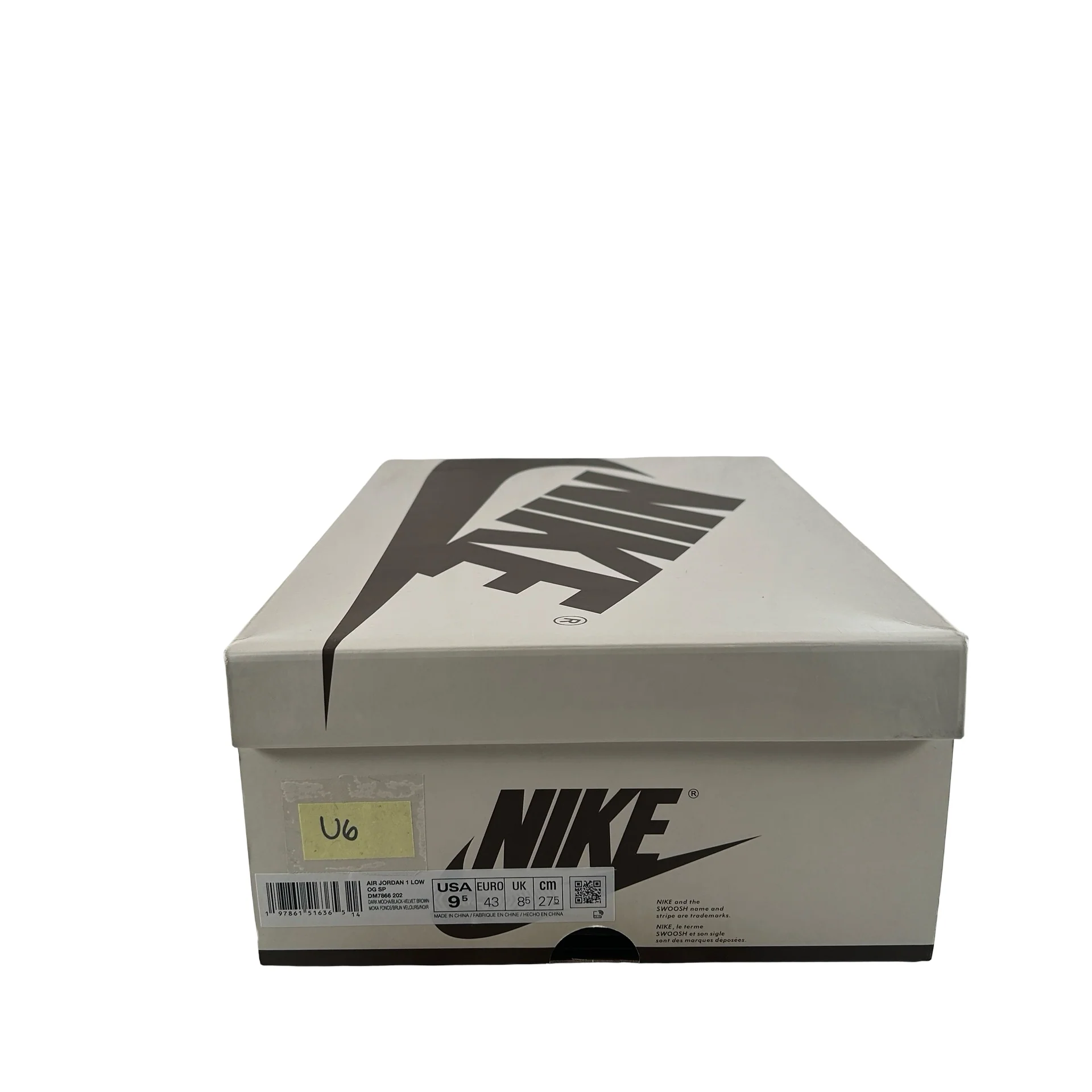 DM7866 202 Jordan 1 Retro Low OG SP Travis Scott Velvet Brown [USED] - 9.5 (Used6) - Image 7