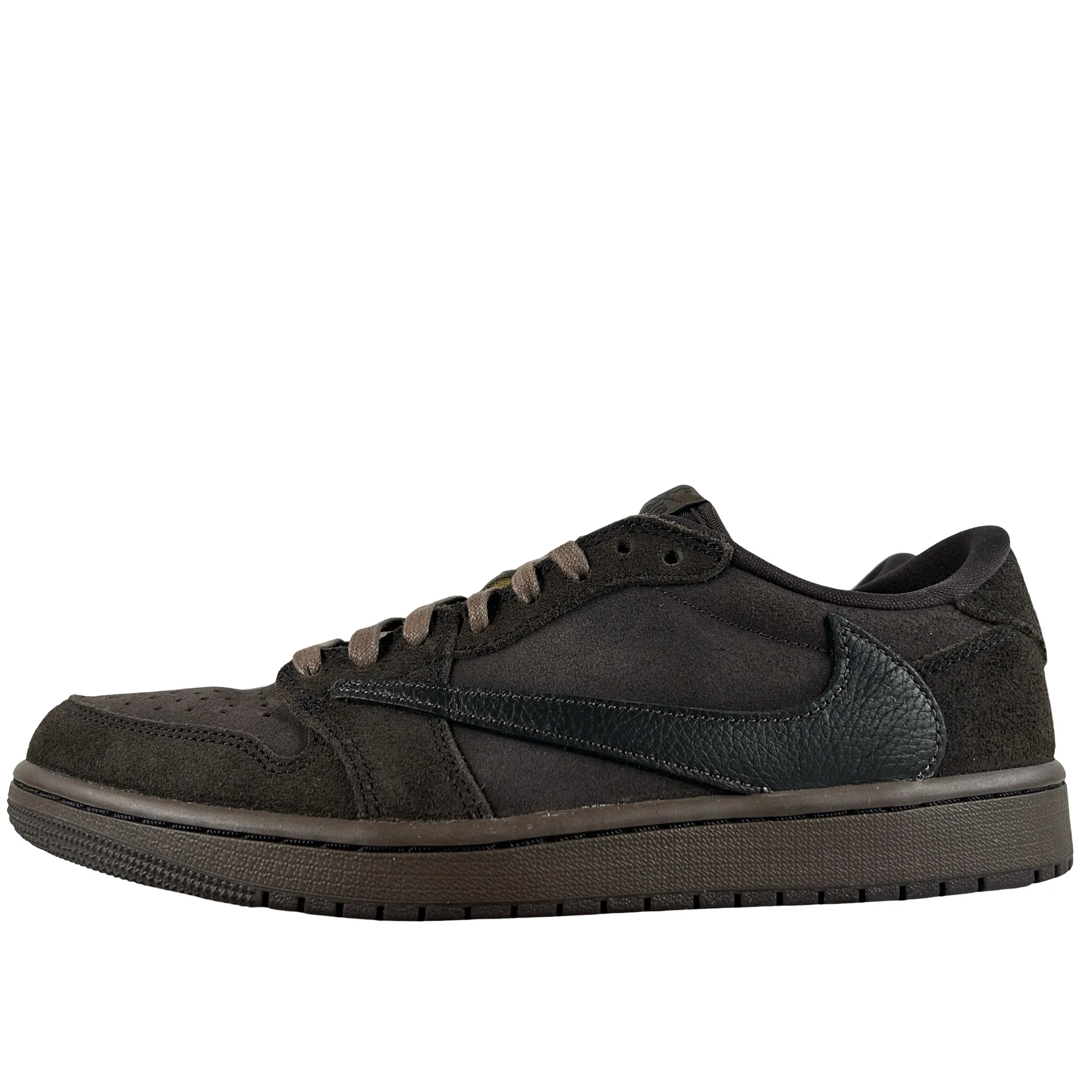 DM7866 202 Jordan 1 Retro Low OG SP Travis Scott Velvet Brown [USED] - 9.5 (Used9)