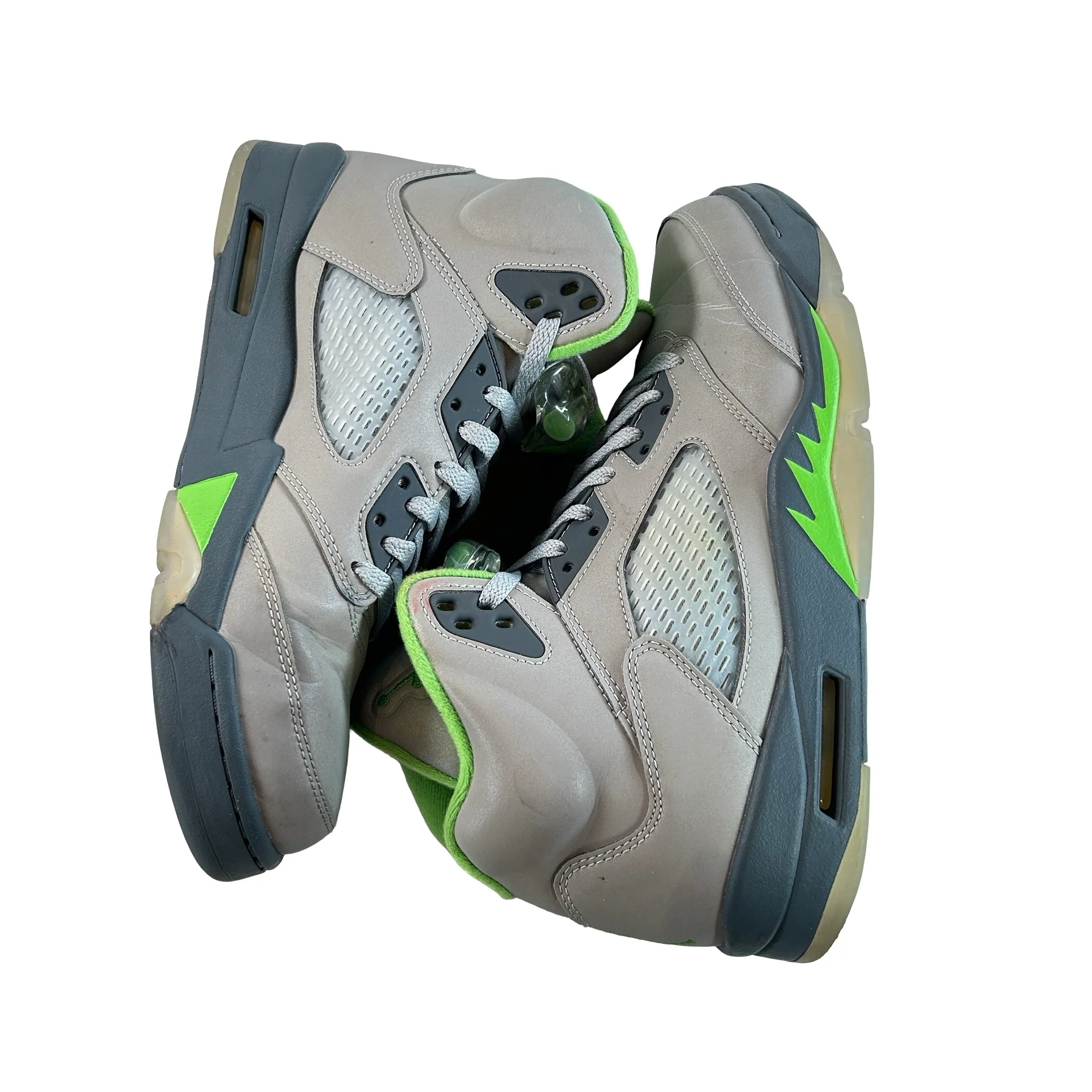 DM9014 003 Jordan 5 Retro Green Bean [USED] - 10 M (Used2) - Image 5