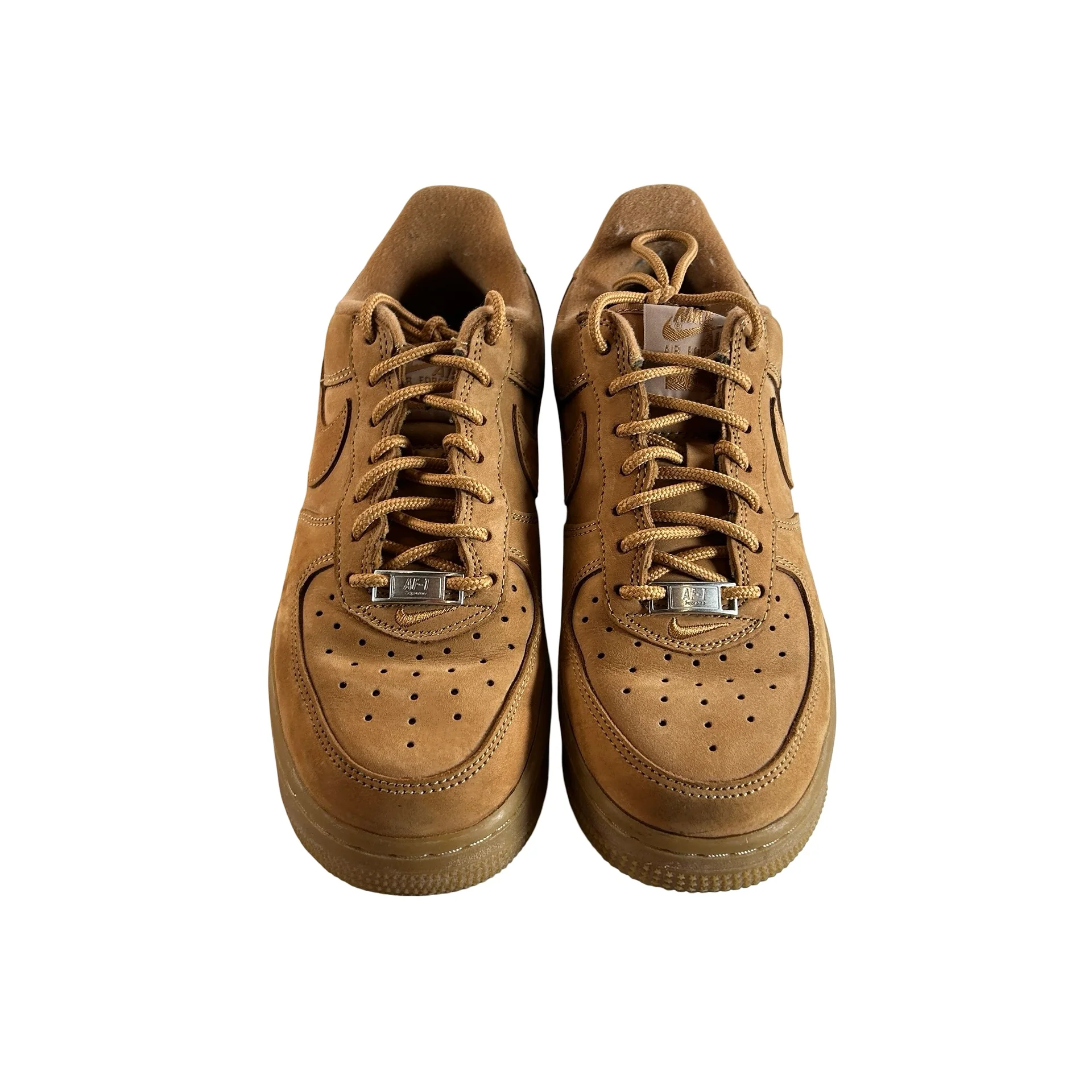 DN1555 200 Nike Air Force 1 Low SP Supreme Wheat [USED] - 6 M (Used) (Replace Box) - Image 2