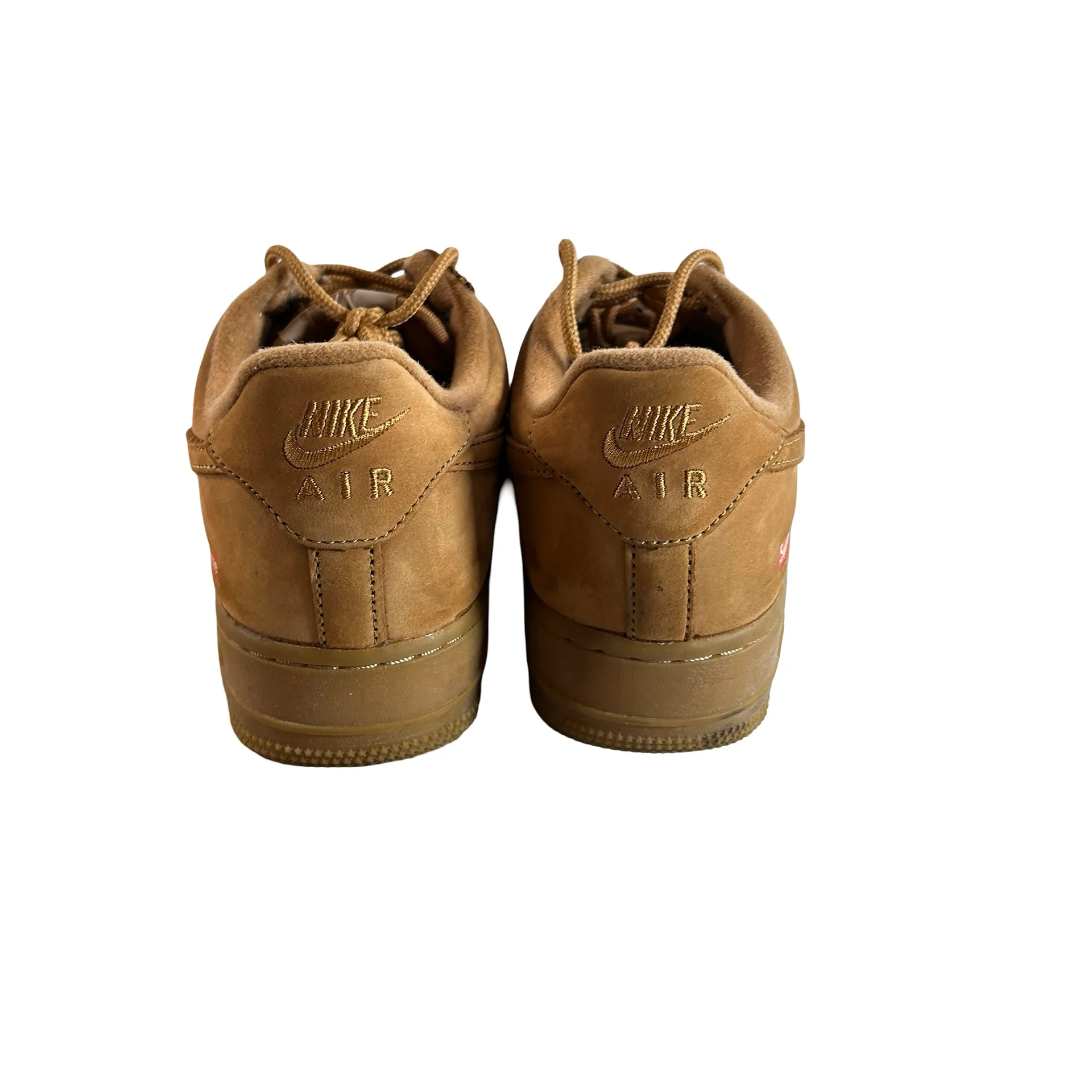 DN1555 200 Nike Air Force 1 Low SP Supreme Wheat [USED] - 6 M (Used) (Replace Box) - Image 3