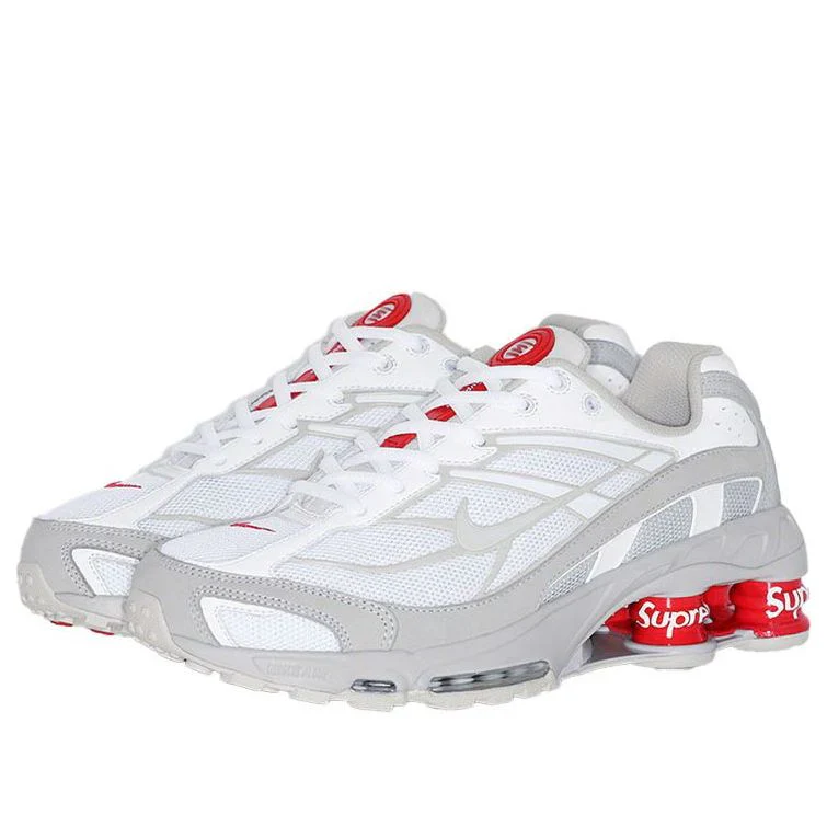 DN1615 100 Nike Shox Ride 2 SP Supreme White - Image 3