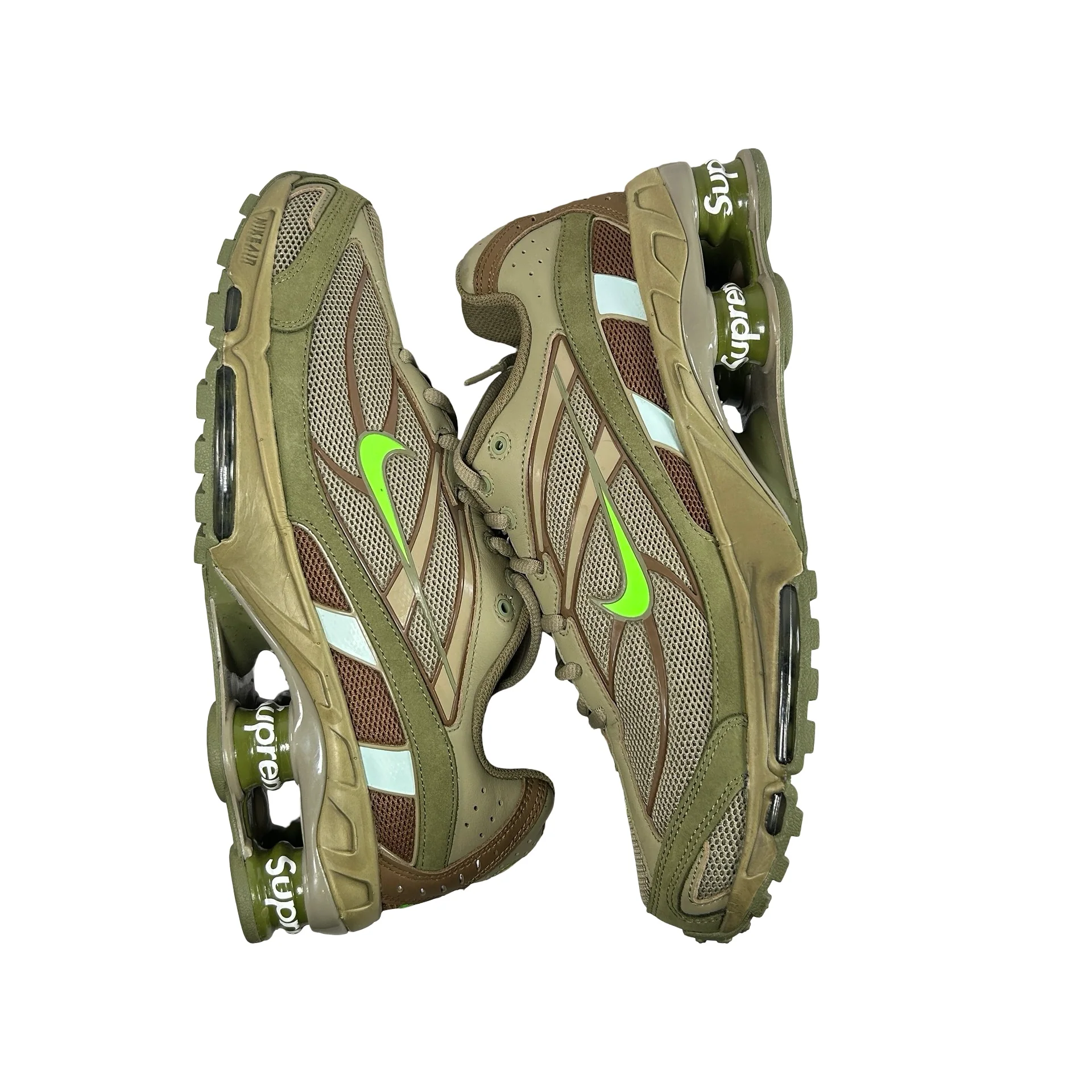 DN1615 200 Nike Shox Ride 2 SP Supreme Olive [USED] - 9.5 M (Used) - Image 4