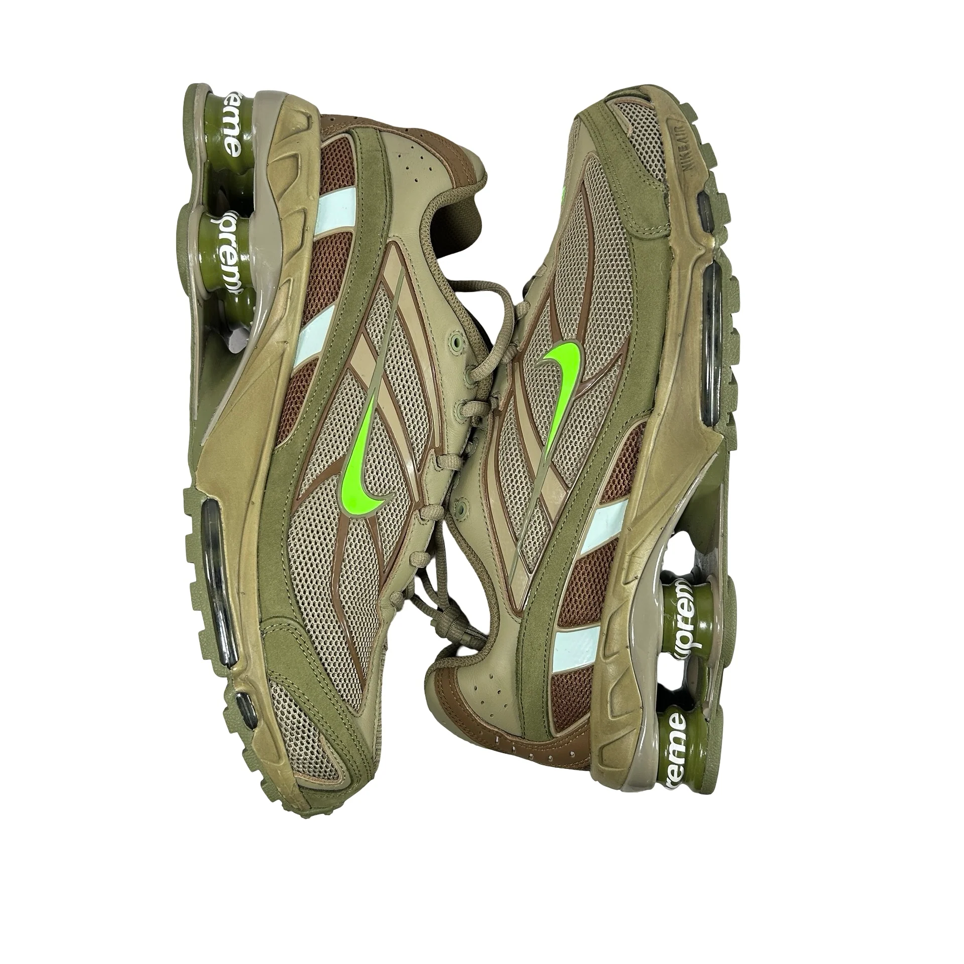 DN1615 200 Nike Shox Ride 2 SP Supreme Olive [USED] - 9.5 M (Used) - Image 5
