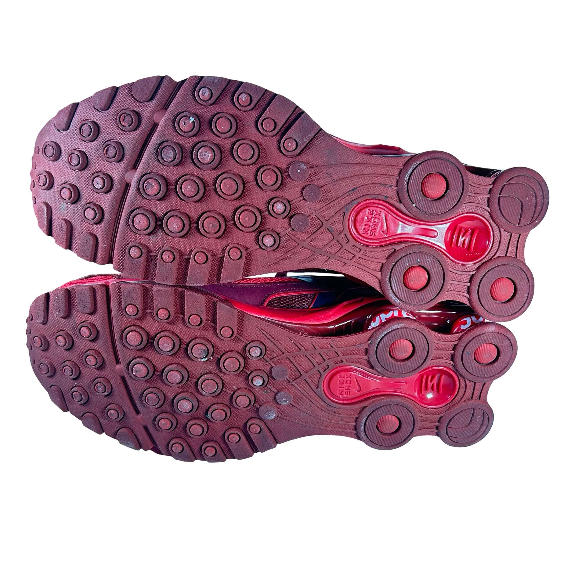 DN1615 600 Nike Shox Ride 2 SP Supreme Red [USED] - 8.5 M (Used) - Image 6