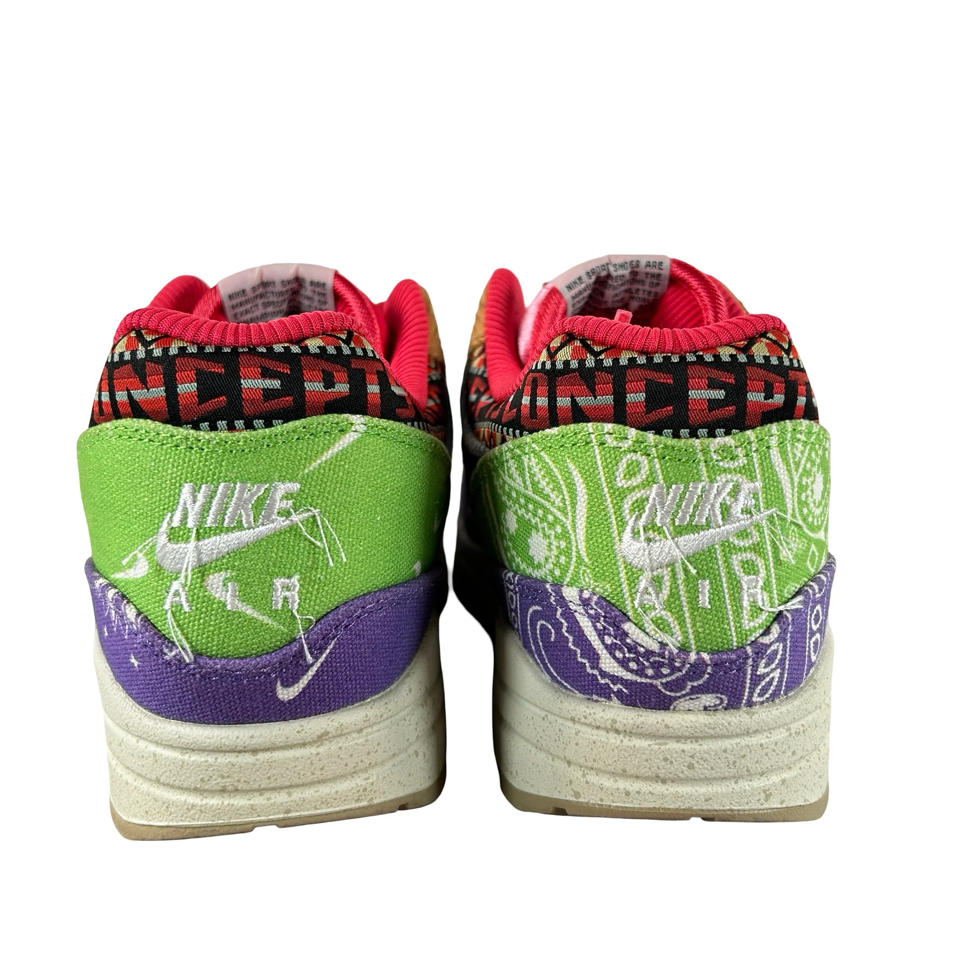 DN1803 500 Nike Air Max 1 SP Concepts Far Out [USED] - 9.5 M (Used) (No Box) - Image 3