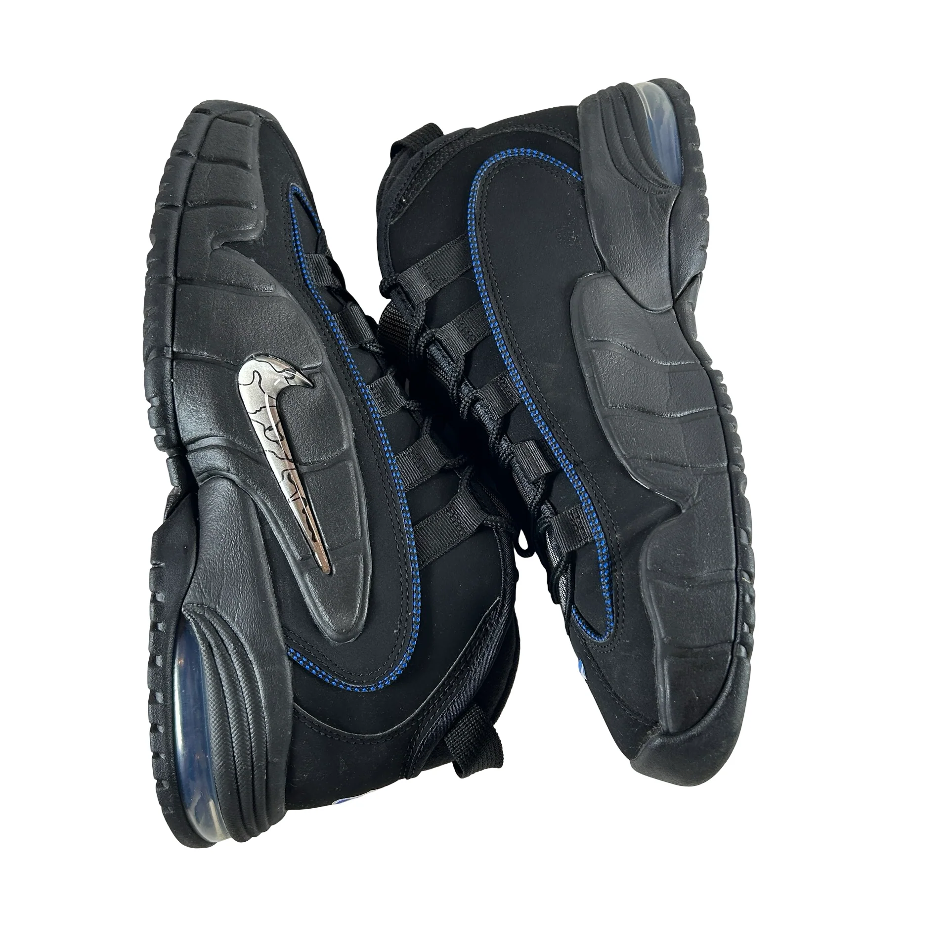 DN2487 002 Nike Air Max Penny 1 All-Star Black Metallic Silver [USED] - 10.5 M (Used) - Image 4