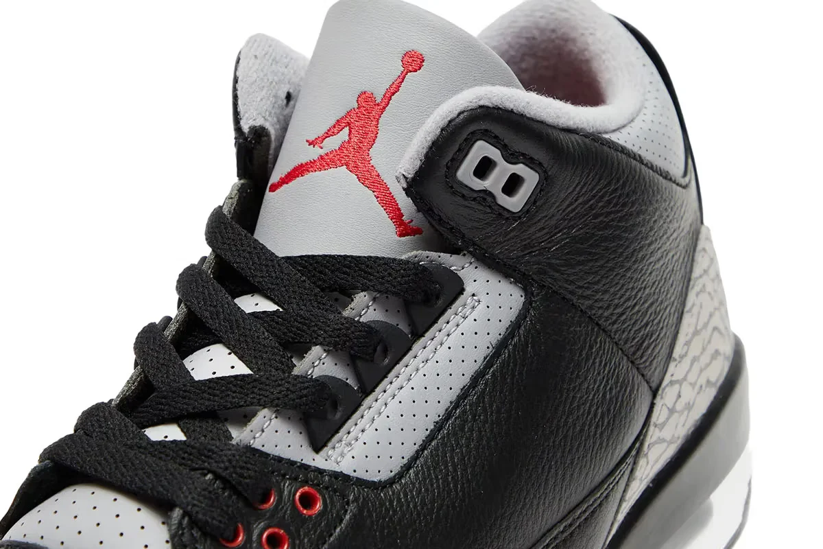 DN3707 010 Jordan 3 Retro Black Cement Reimagined (2024) [NO BOX] - Image 5