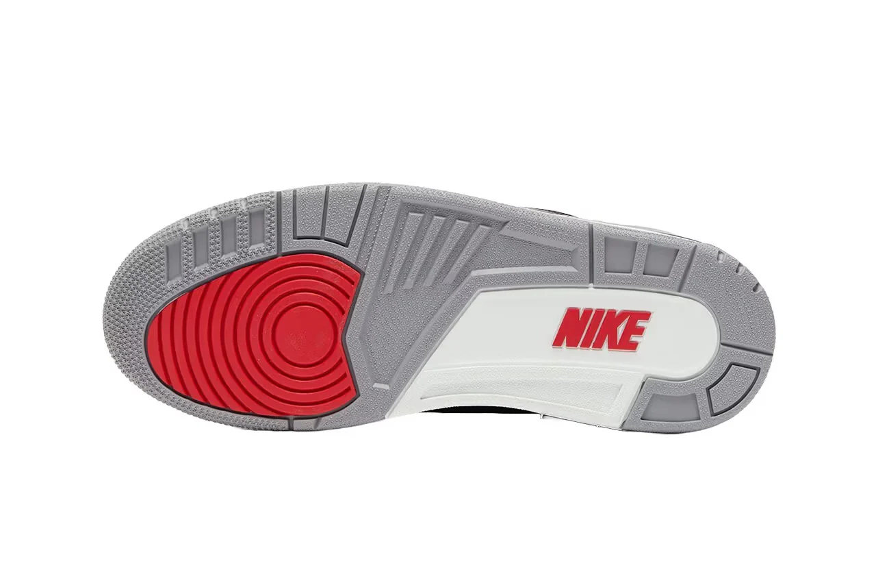 DN3707 010 Jordan 3 Retro Black Cement Reimagined (2024) [NO BOX] - Image 6