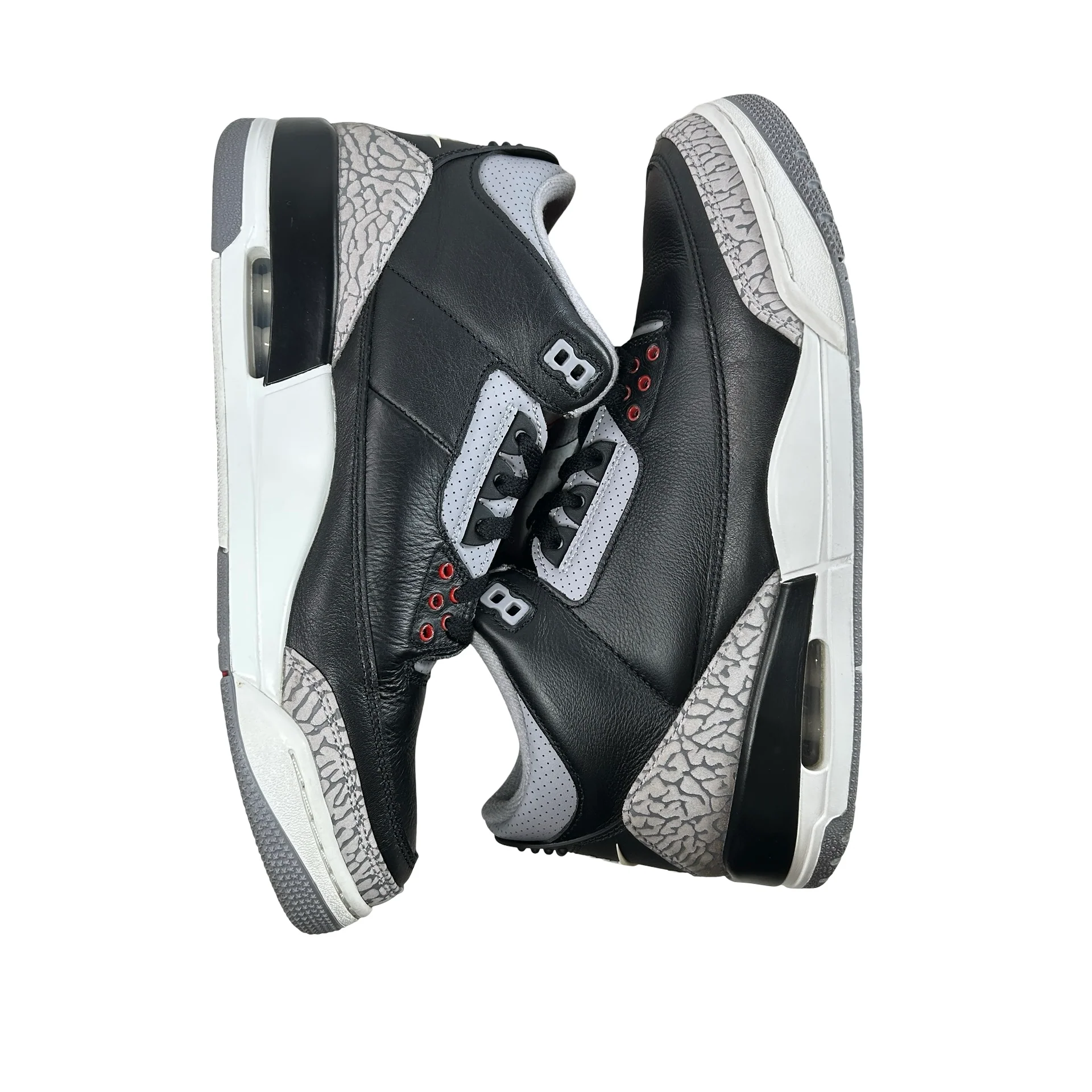 DN3707 010 Jordan 3 Retro Black Cement Reimagined (2024) [USED] - 10.5 M (Used) (No Box) - Image 5