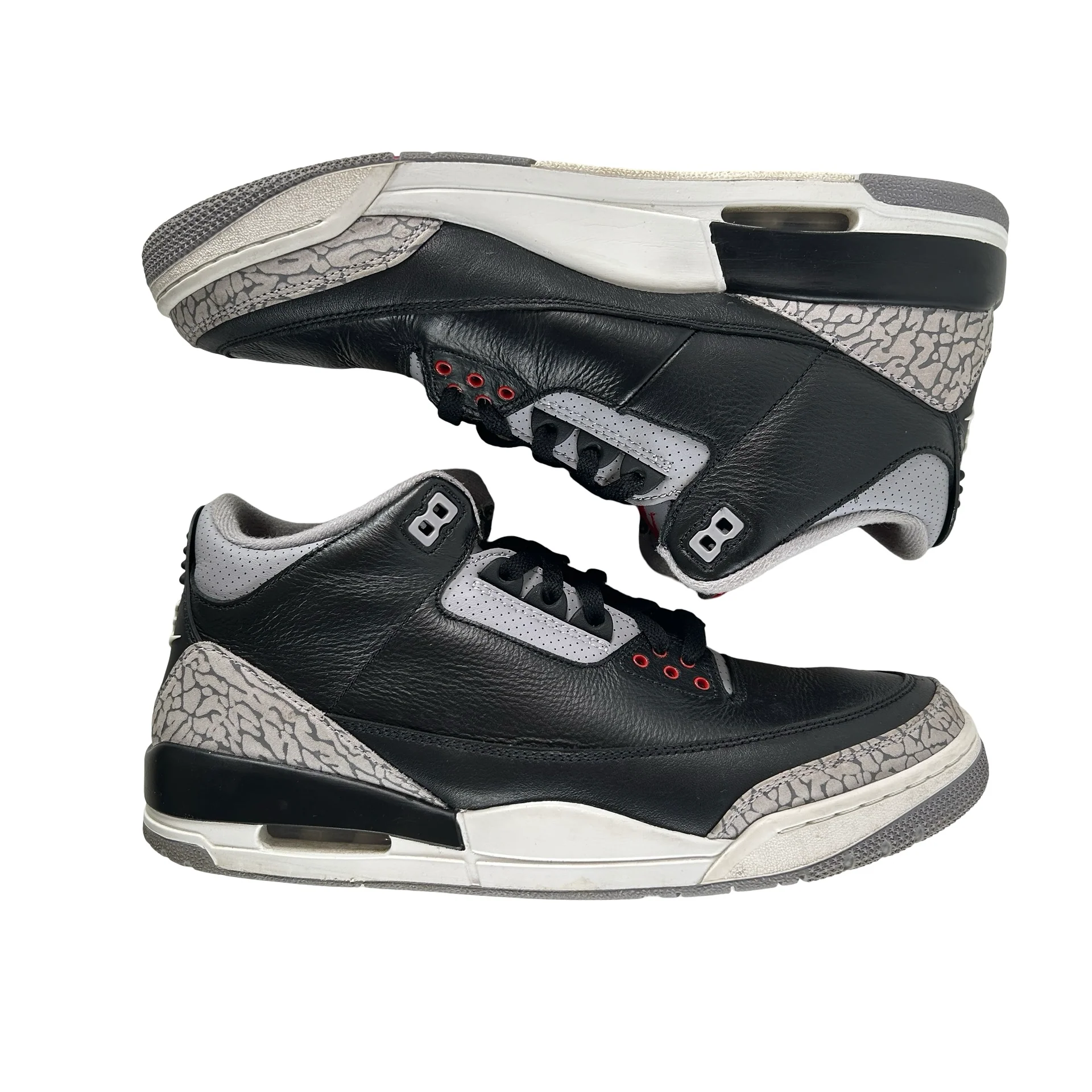 DN3707 010 Jordan 3 Retro Black Cement Reimagined (2024) [USED] - 11.5 M (Used10) - Image 3