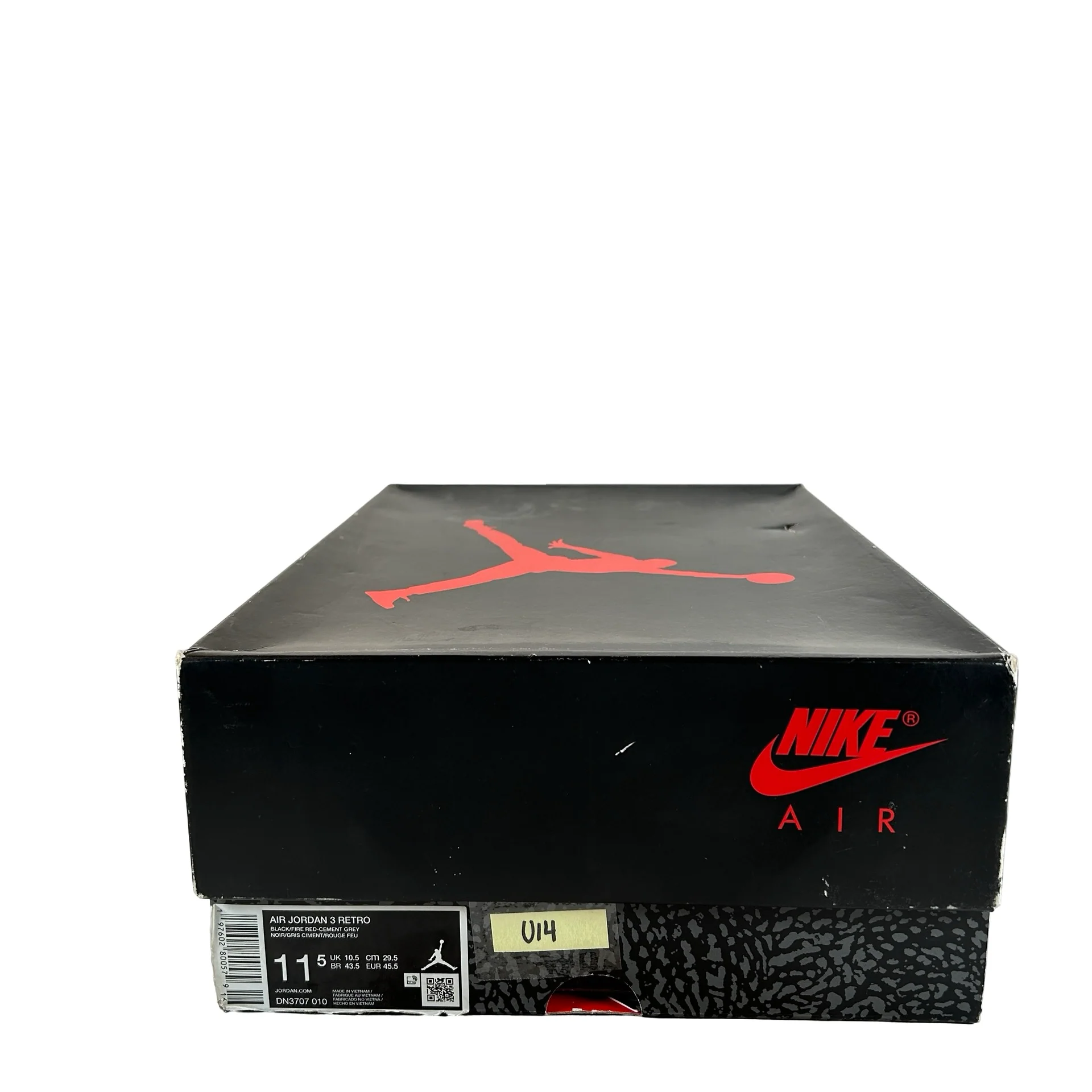 DN3707 010 Jordan 3 Retro Black Cement Reimagined (2024) [USED] - 11.5 M (Used14) - Image 7