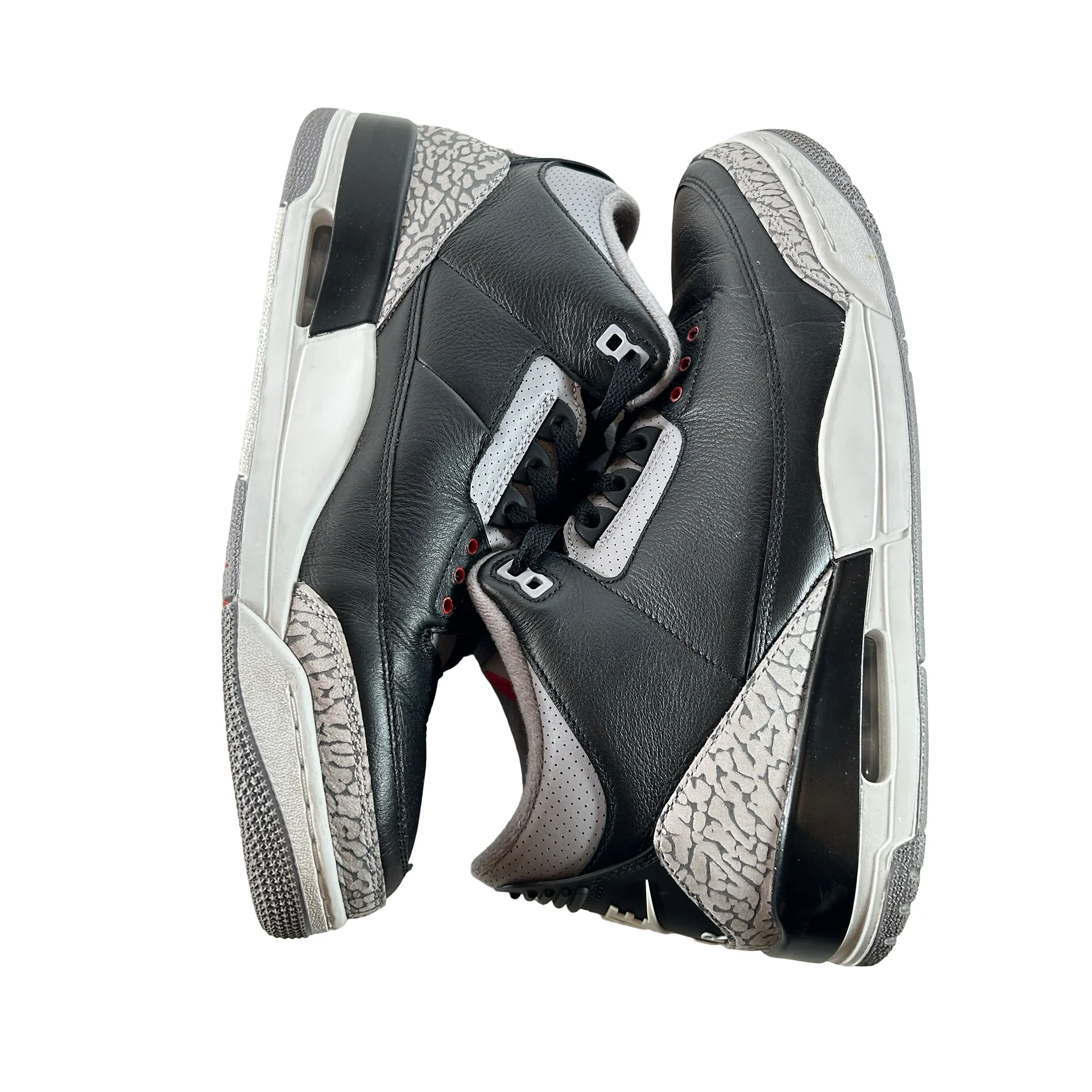 DN3707 010 Jordan 3 Retro Black Cement Reimagined (2024) [USED] - 11.5 M (Used3) (No Box3) - Image 4