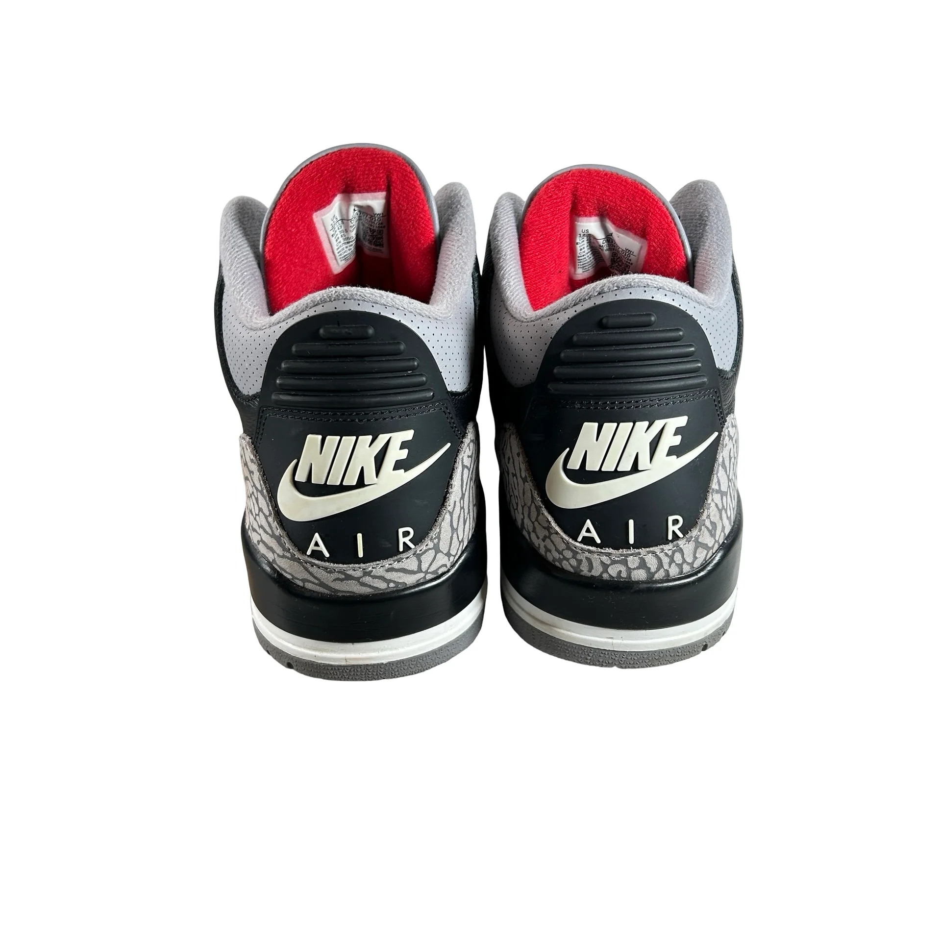 DN3707 010 Jordan 3 Retro Black Cement Reimagined (2024) [USED] - 12.5 M (Used3) - Image 3