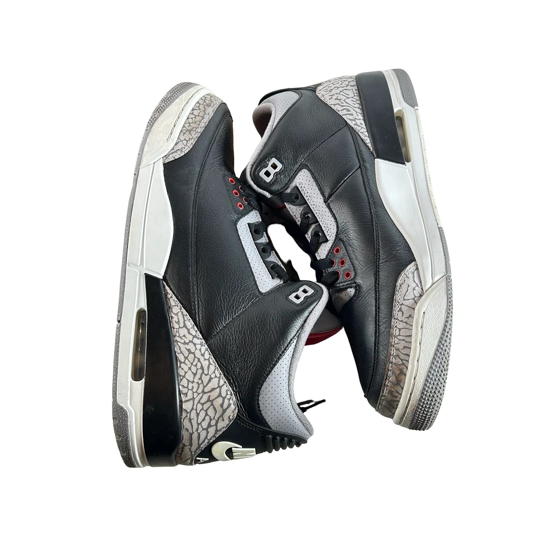 DN3707 010 Jordan 3 Retro Black Cement Reimagined (2024) [USED] - 12.5 M (Used3) - Image 5
