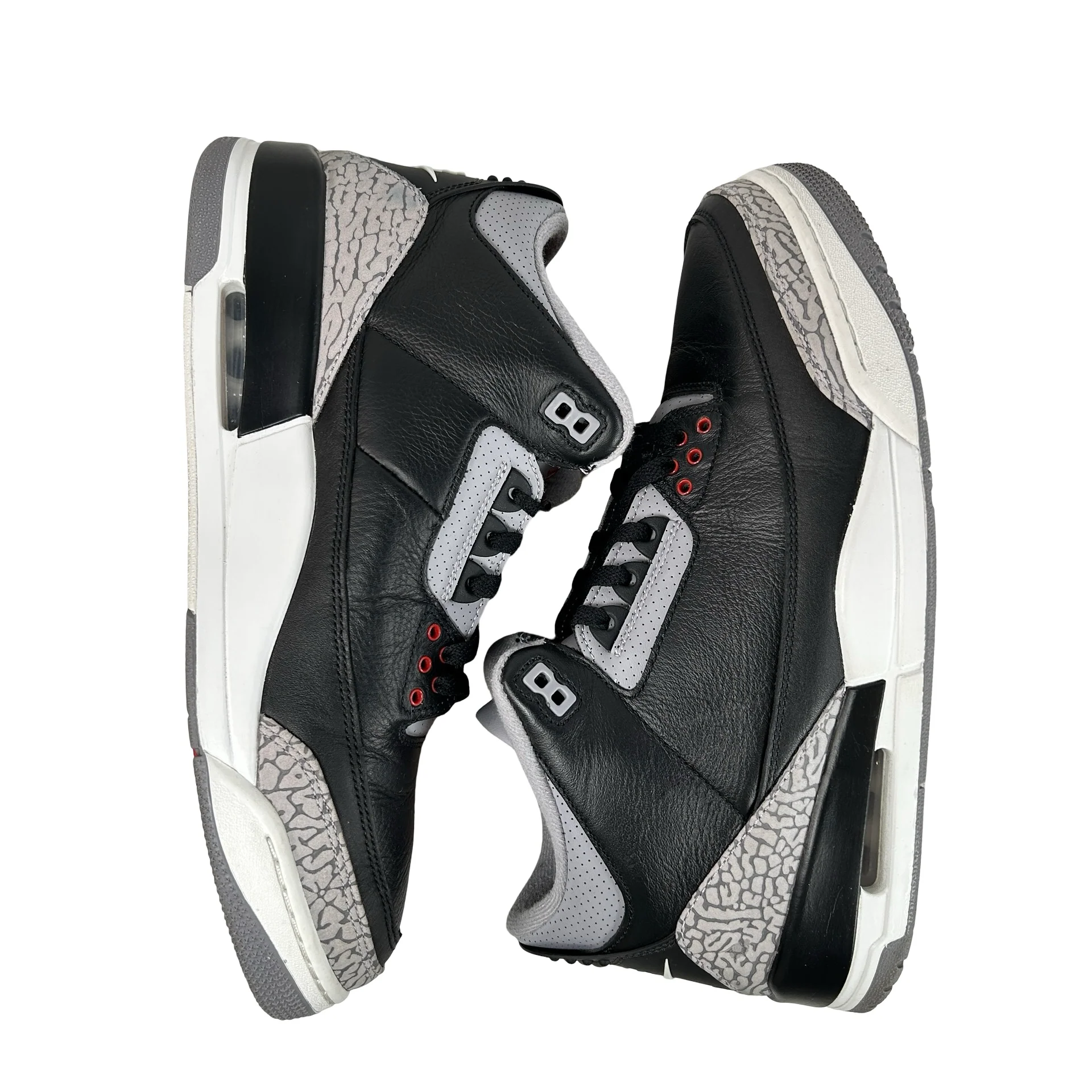 DN3707 010 Jordan 3 Retro Black Cement Reimagined (2024) [USED] - 12 M (Used) (Replace Box) - Image 5