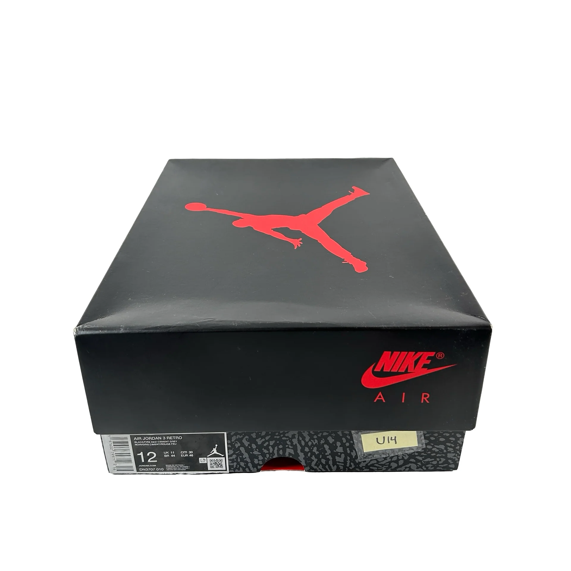 DN3707 010 Jordan 3 Retro Black Cement Reimagined (2024) [USED] - 12 M (Used14) - Image 7