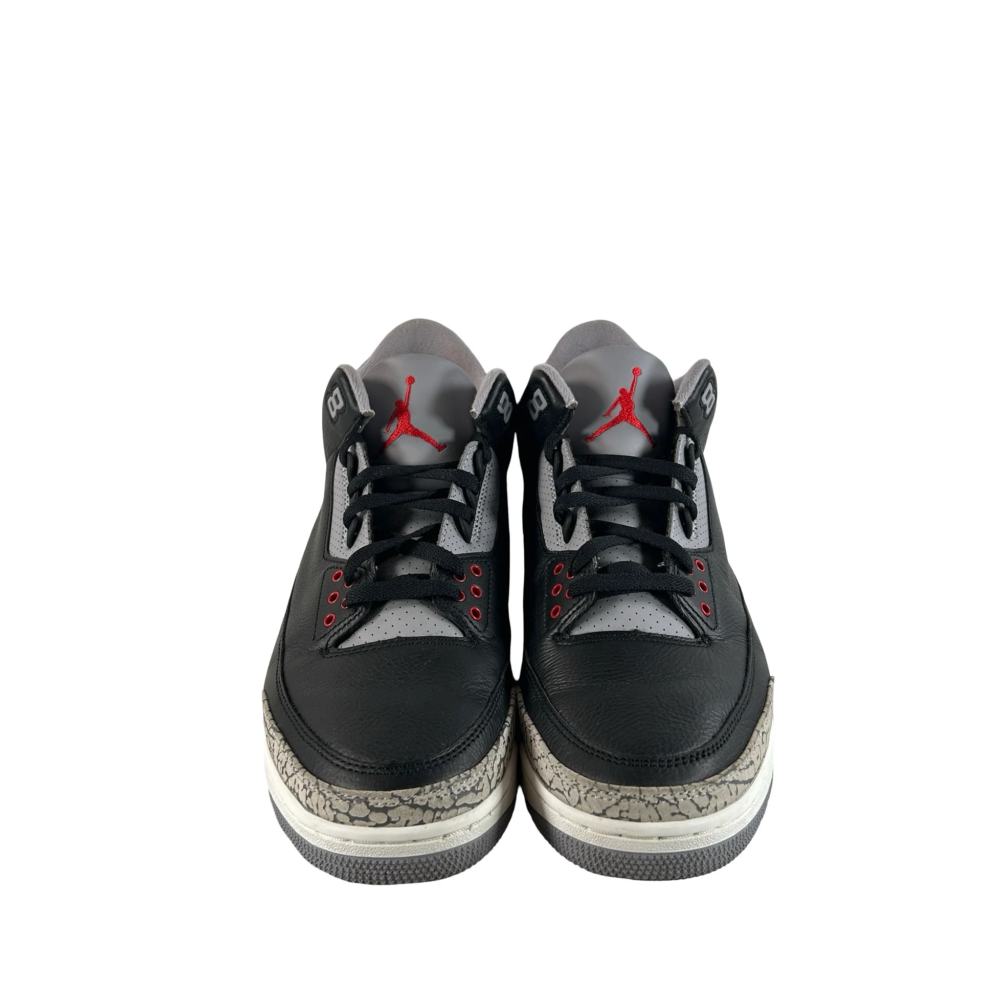 DN3707 010 Jordan 3 Retro Black Cement Reimagined (2024) [USED] - 12 M (Used) (No Box) - Image 2
