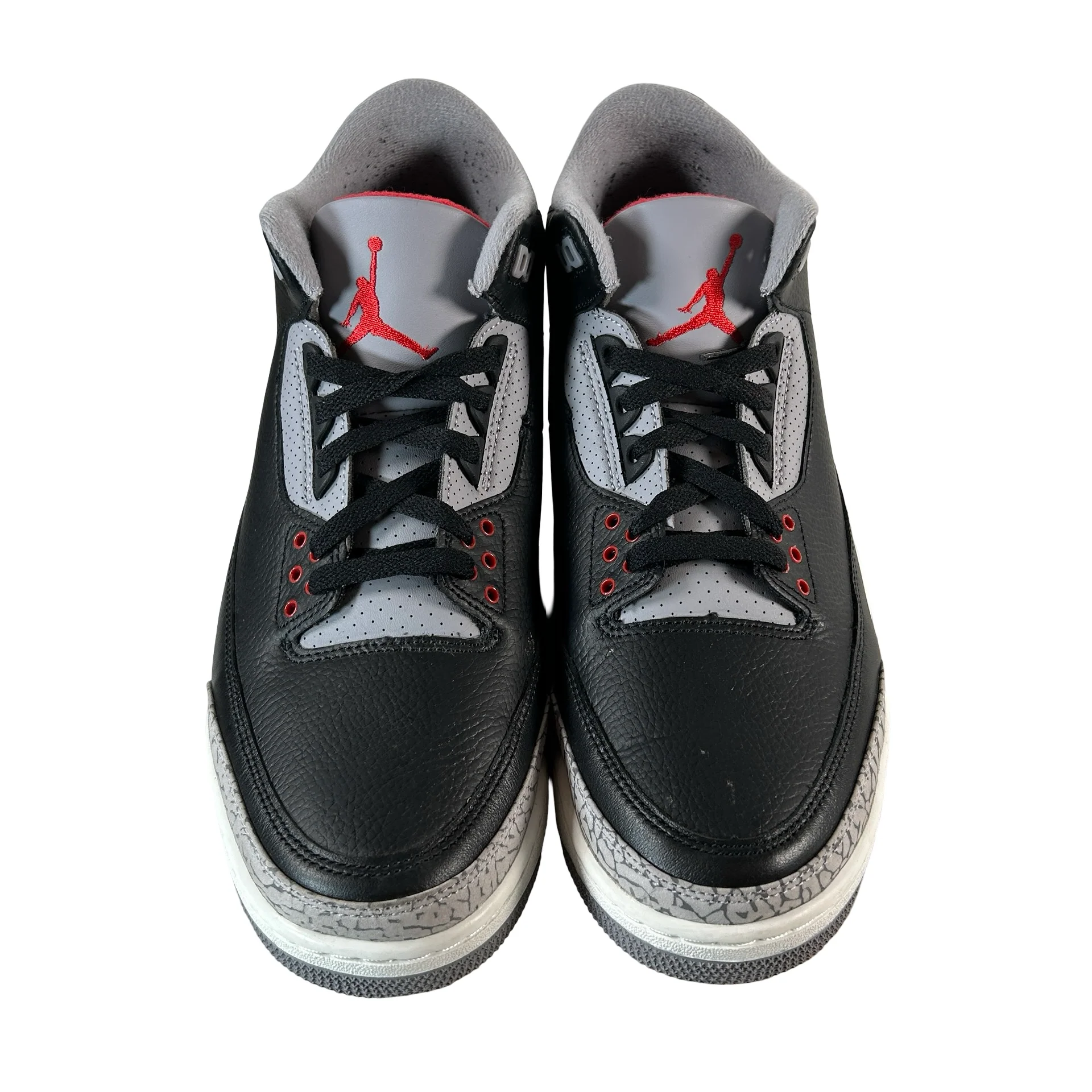DN3707 010 Jordan 3 Retro Black Cement Reimagined (2024) [USED] - 12 M (Used19) - Image 2