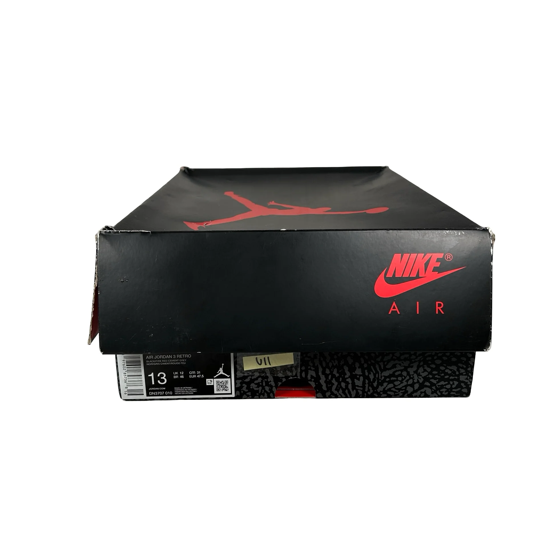 DN3707 010 Jordan 3 Retro Black Cement Reimagined (2024) [USED] - 13 (Used11) - Image 7