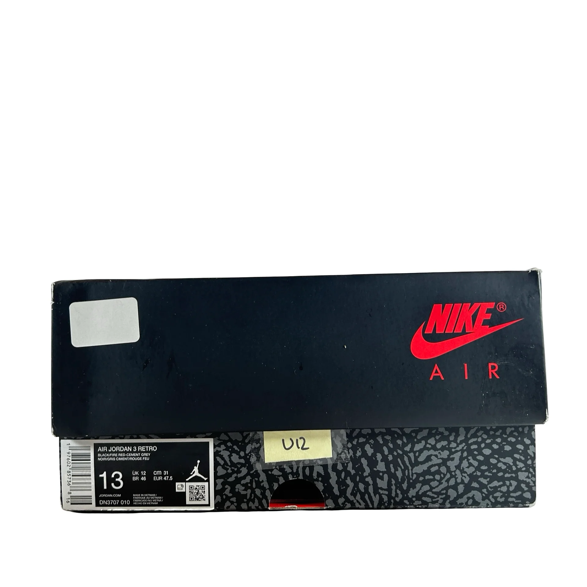 DN3707 010 Jordan 3 Retro Black Cement Reimagined (2024) [USED] - 13 (Used12) - Image 7
