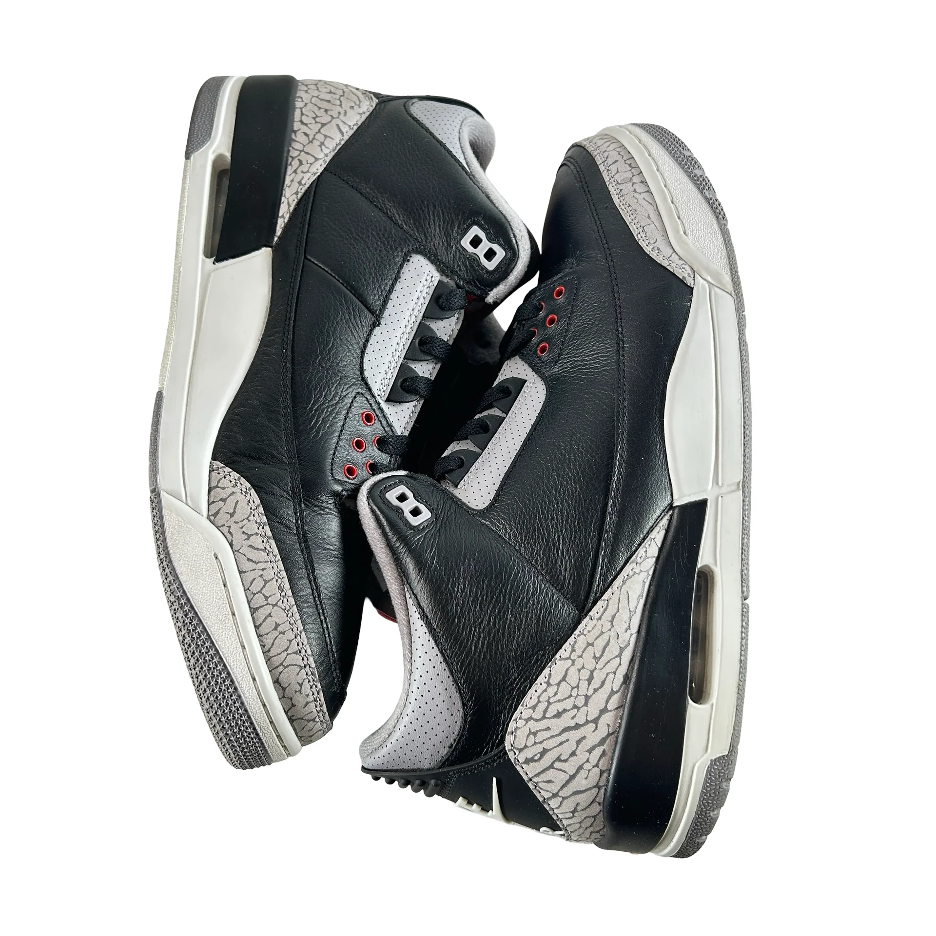 DN3707 010 Jordan 3 Retro Black Cement Reimagined (2024) [USED] - 13 (Used9) (Replace Lid) - Image 5