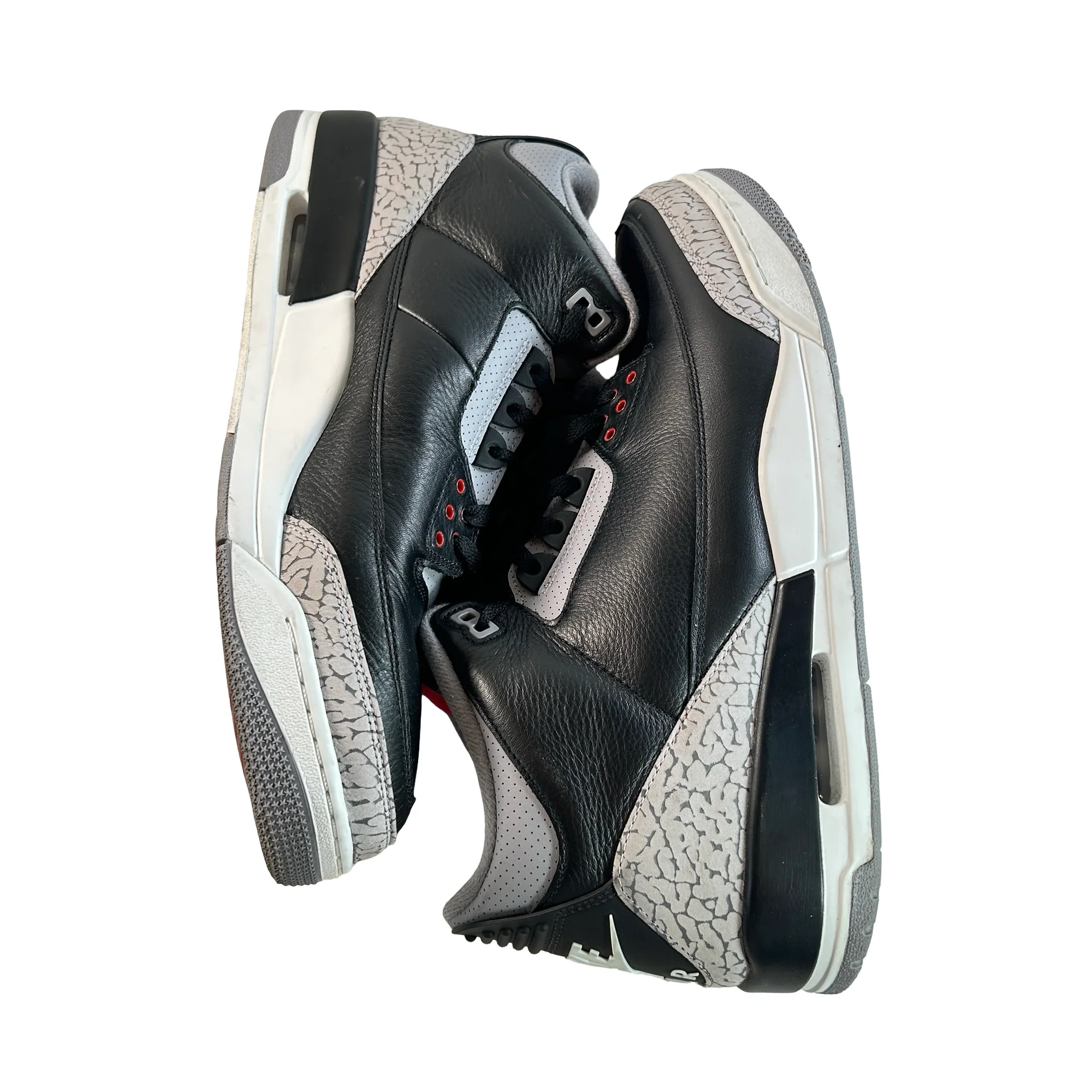 DN3707 010 Jordan 3 Retro Black Cement Reimagined (2024) [USED] - 15 M (Used) - Image 5