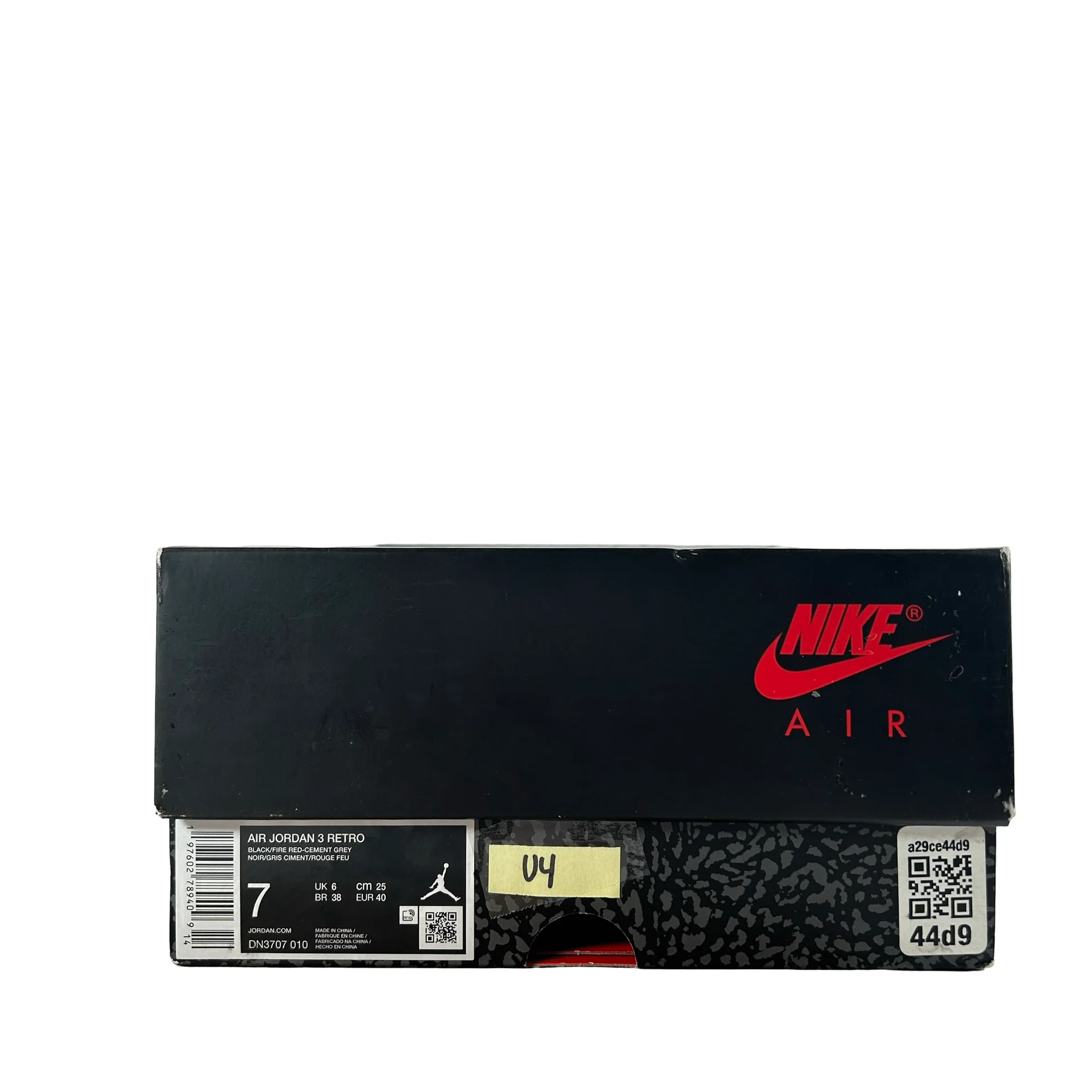 DN3707 010 Jordan 3 Retro Black Cement Reimagined (2024) [USED] - 7 M (Used4) - Image 7