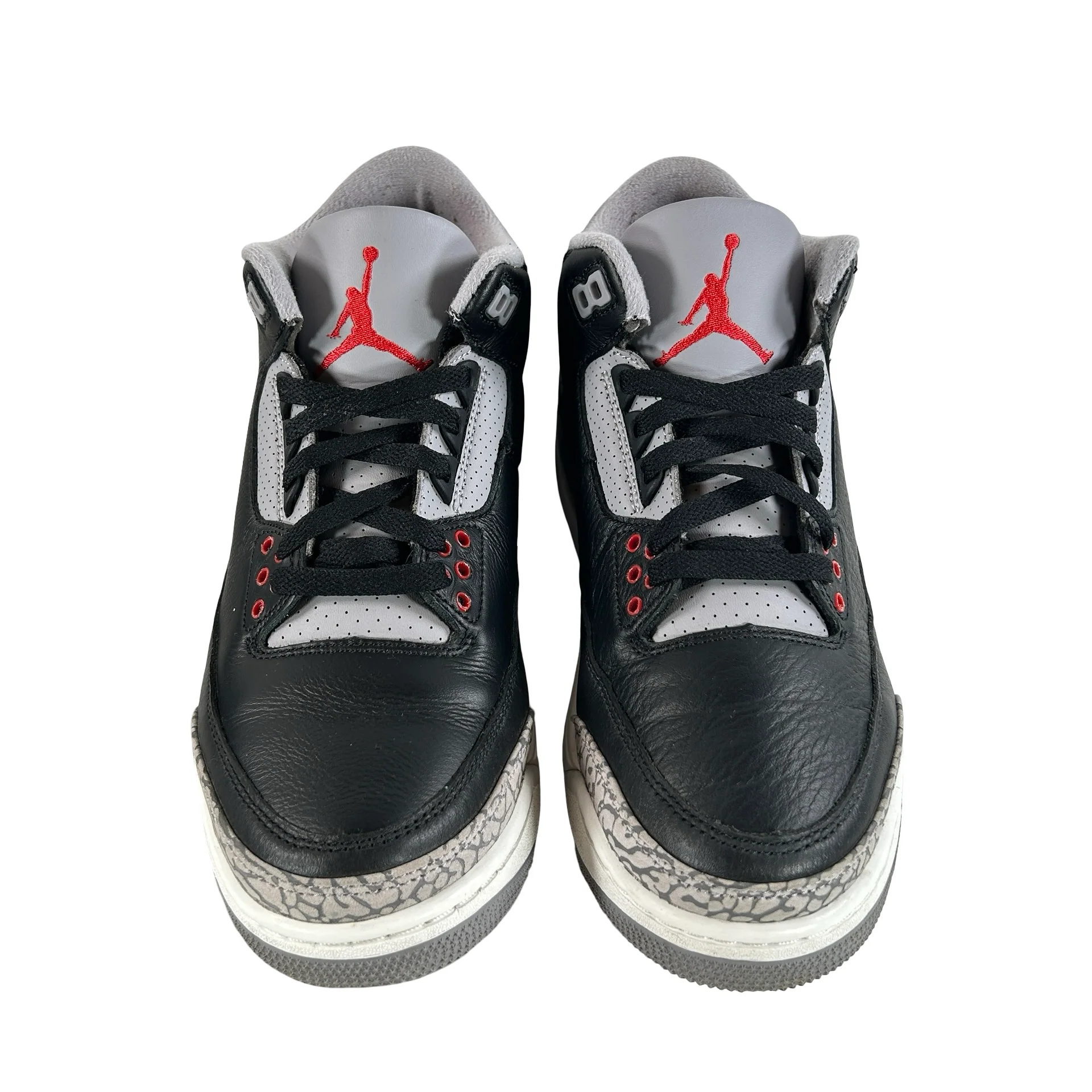 DN3707 010 Jordan 3 Retro Black Cement Reimagined (2024) [USED] - 8.5 M (Used15) - Image 2