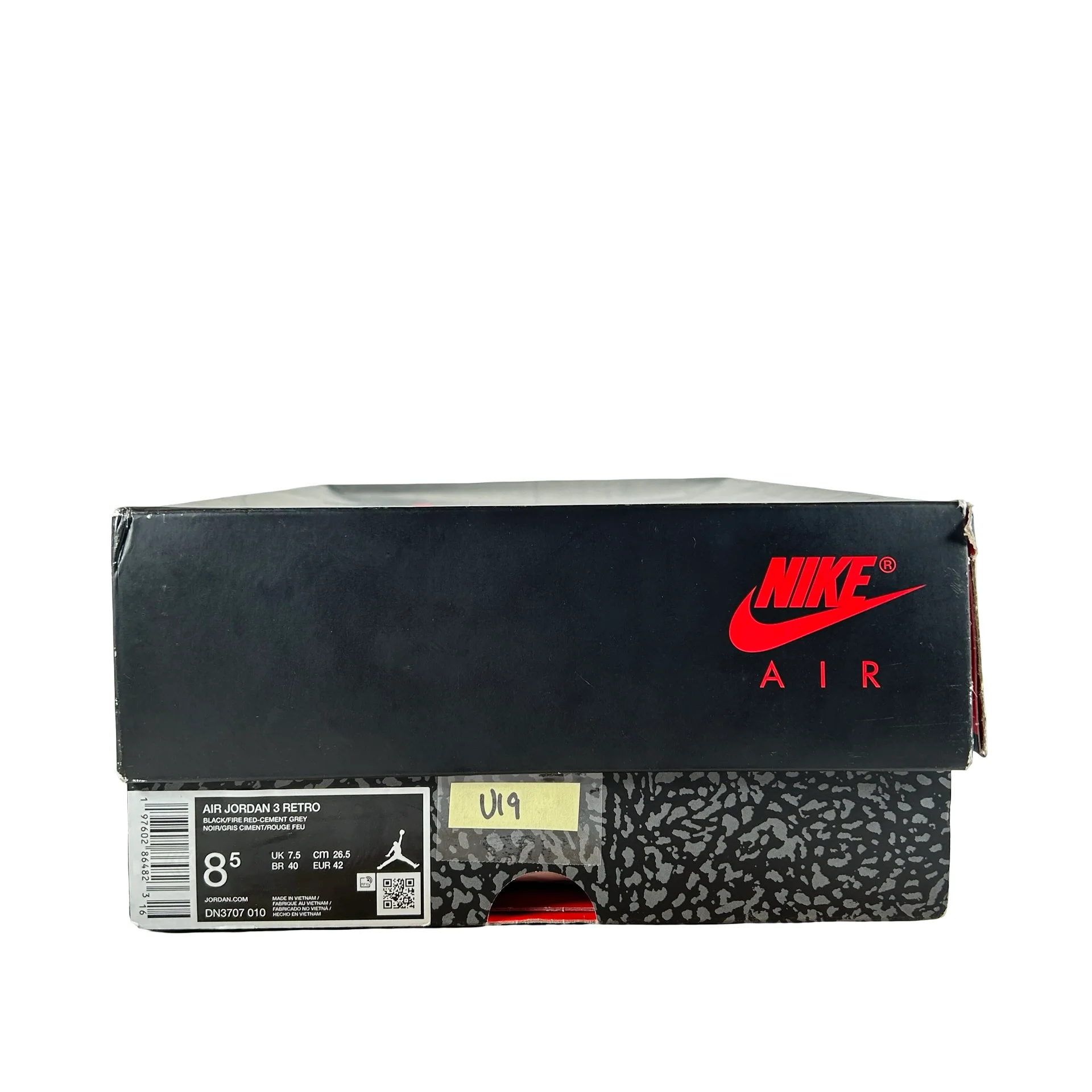 DN3707 010 Jordan 3 Retro Black Cement Reimagined (2024) [USED] - 8.5 M (Used19) - Image 7