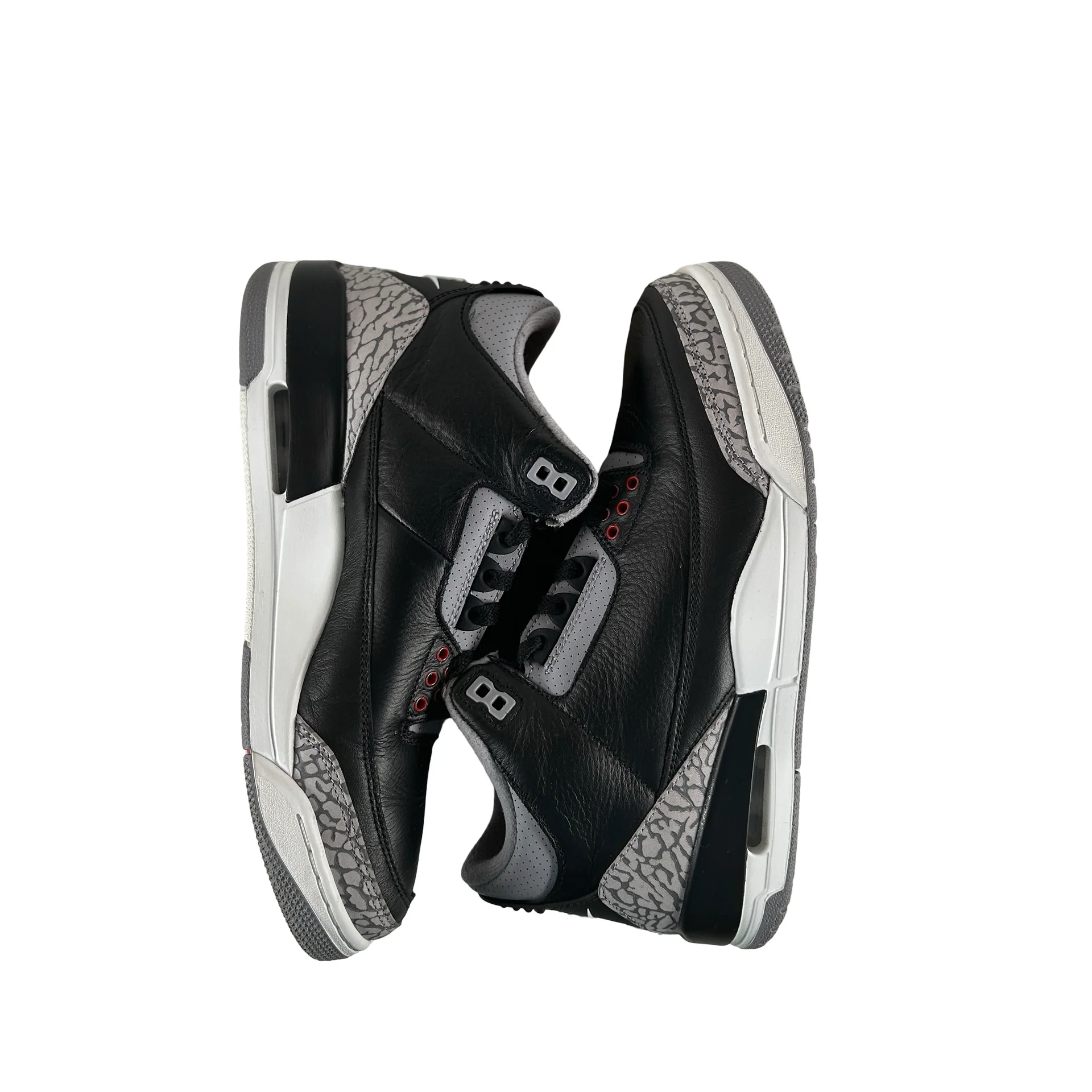 DN3707 010 Jordan 3 Retro Black Cement Reimagined (2024) [USED] - 8 M (Used6) - Image 5
