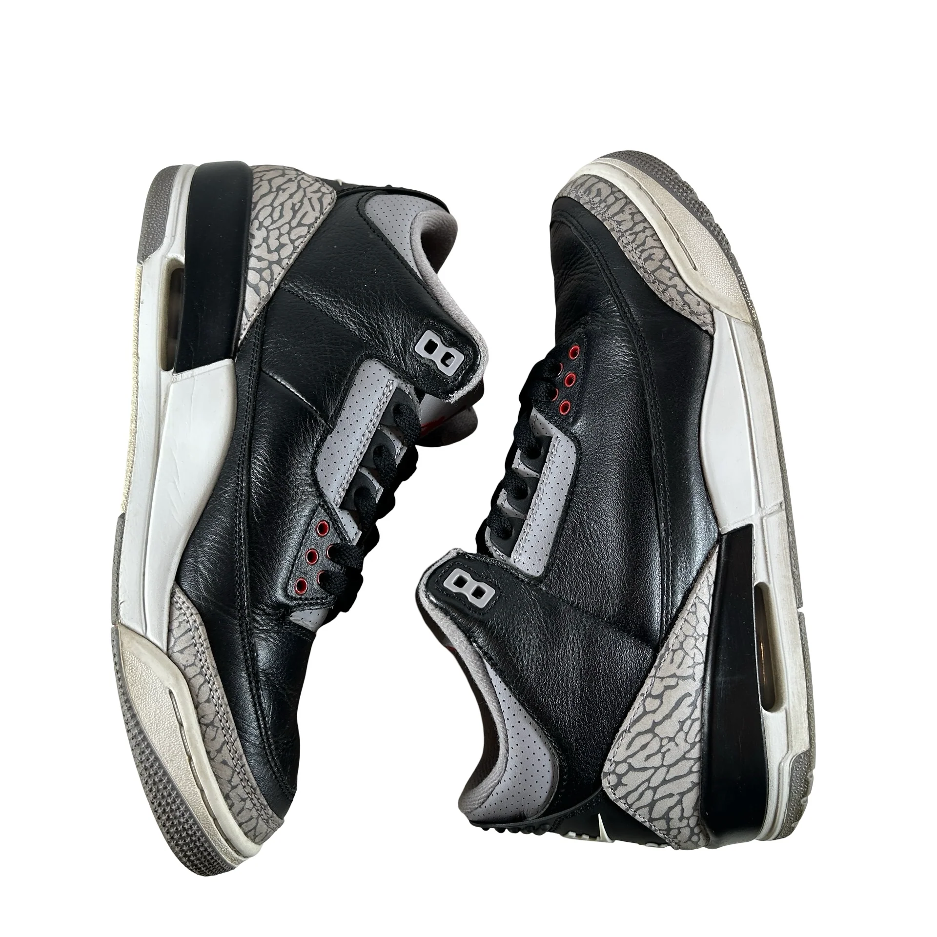DN3707 010 Jordan 3 Retro Black Cement Reimagined (2024) [USED] - 9.5 M (Used15) - Image 5