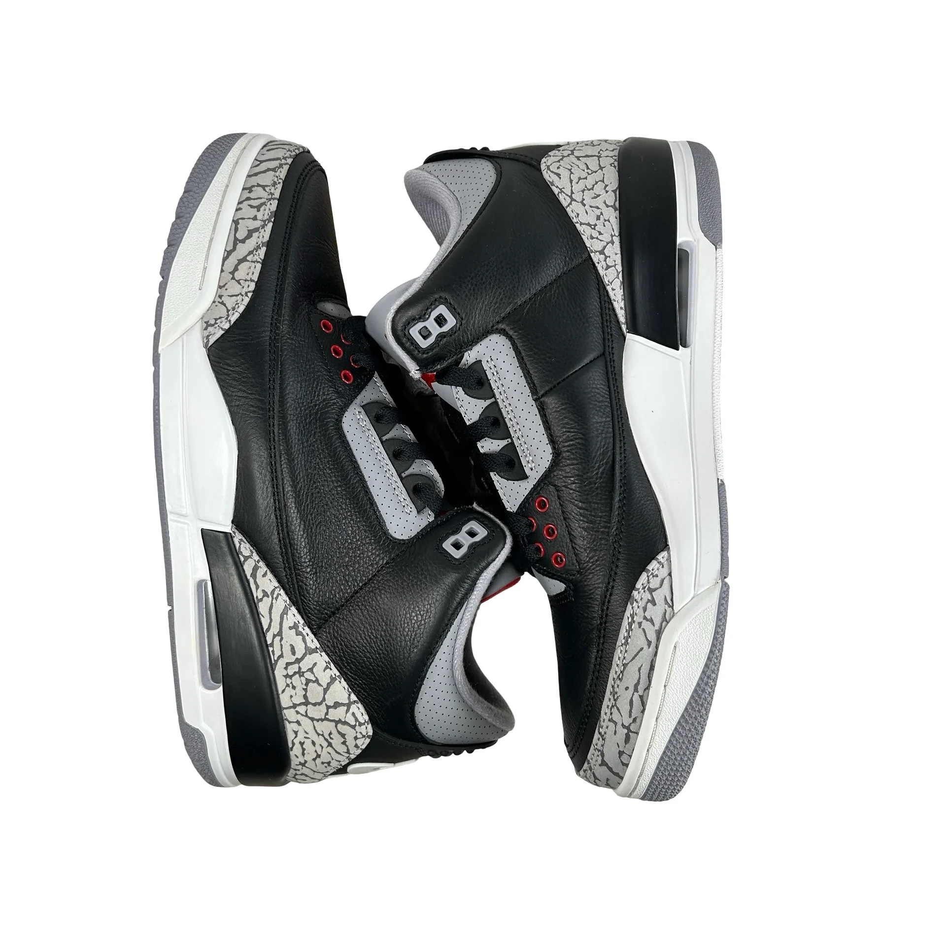 DN3707 010 Jordan 3 Retro Black Cement Reimagined (2024) [USED] - 9.5 M (Used18) - Image 4