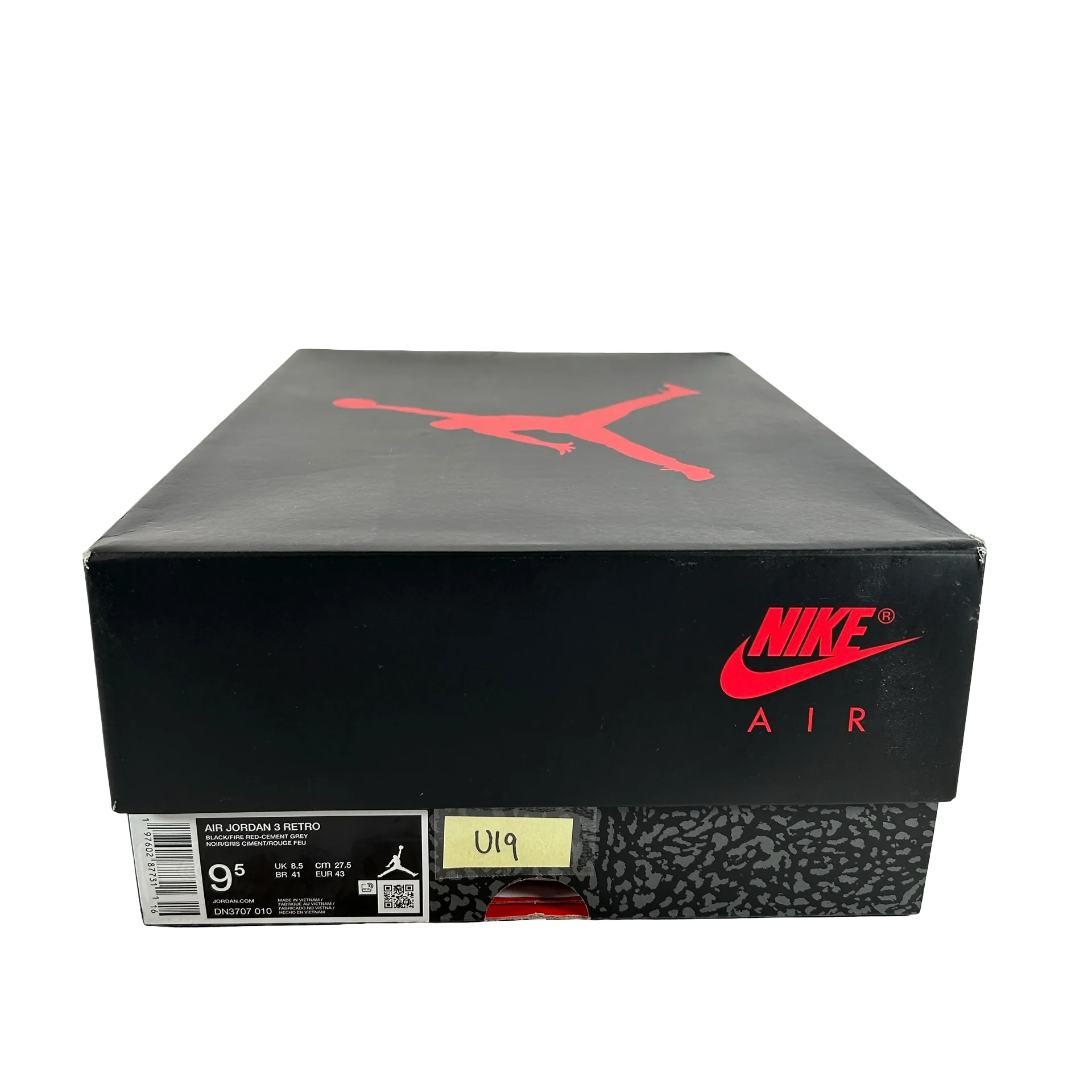 DN3707 010 Jordan 3 Retro Black Cement Reimagined (2024) [USED] - 9.5 M (Used19) - Image 7