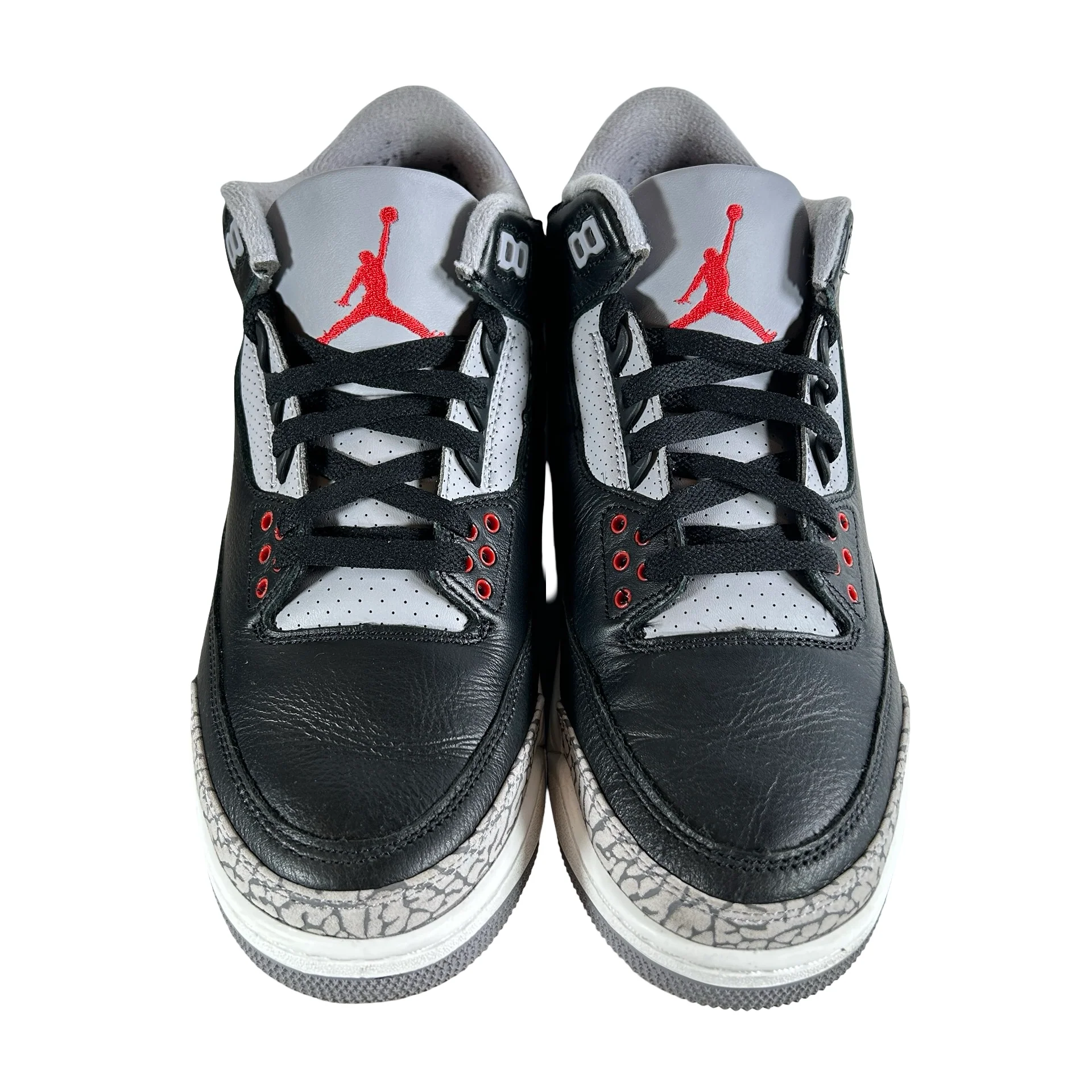 DN3707 010 Jordan 3 Retro Black Cement Reimagined (2024) [USED] - 9.5 M (Used20) - Image 2