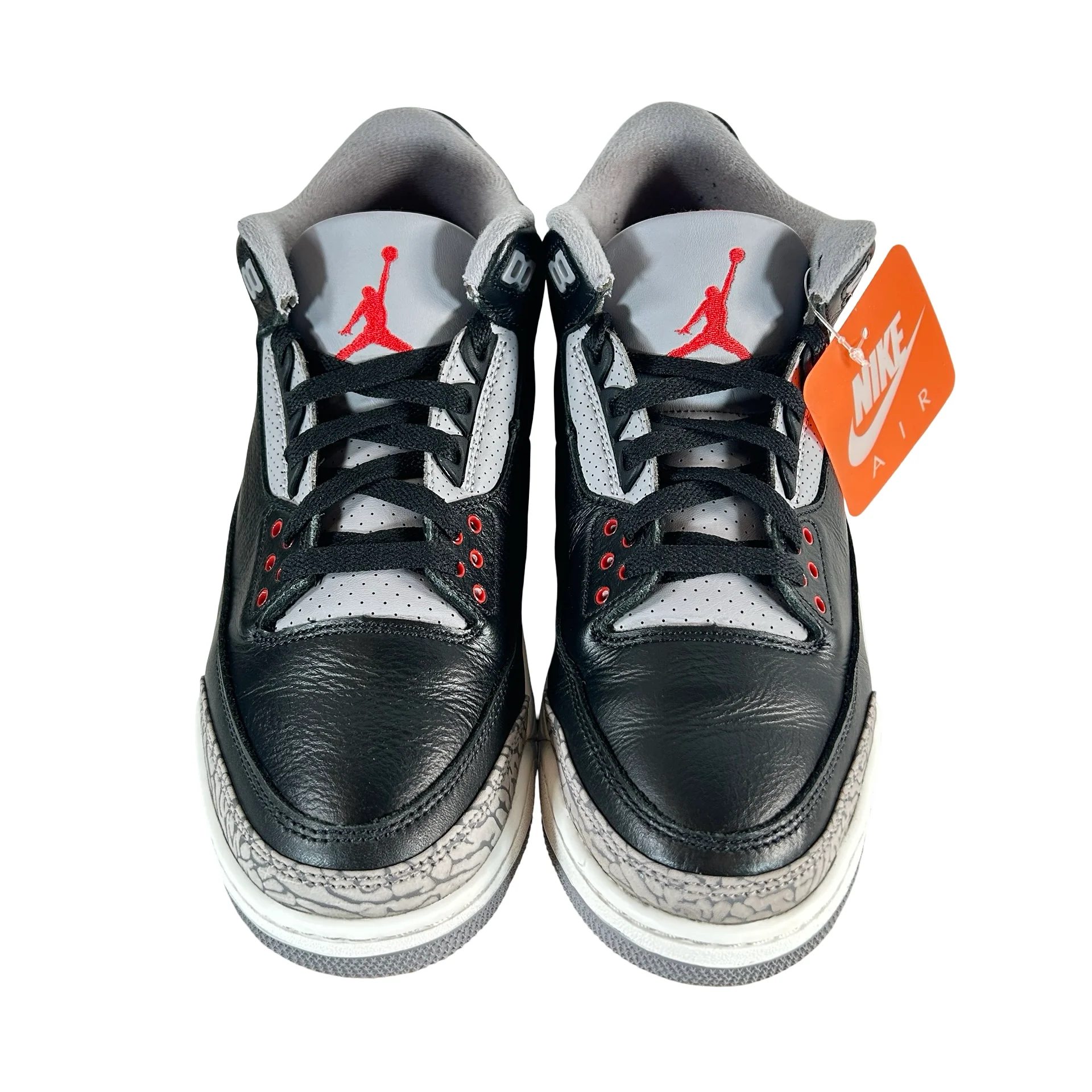 DN3707 010 Jordan 3 Retro Black Cement Reimagined (2024) [USED] - 9.5 M (Used22) - Image 2