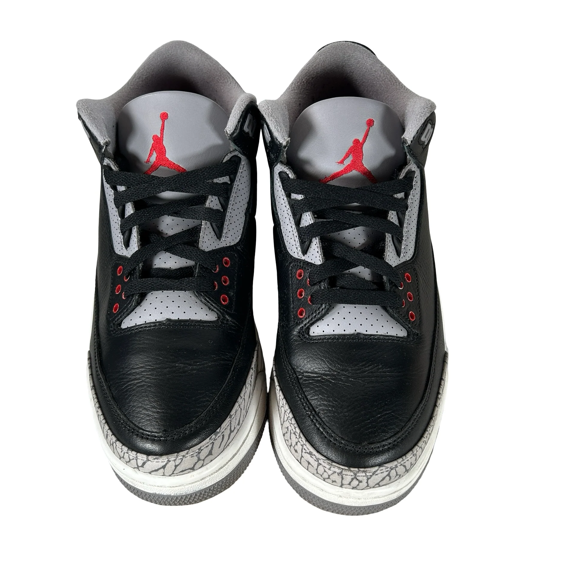 DN3707 010 Jordan 3 Retro Black Cement Reimagined (2024) [USED] - 9.5 M (Used23) - Image 2