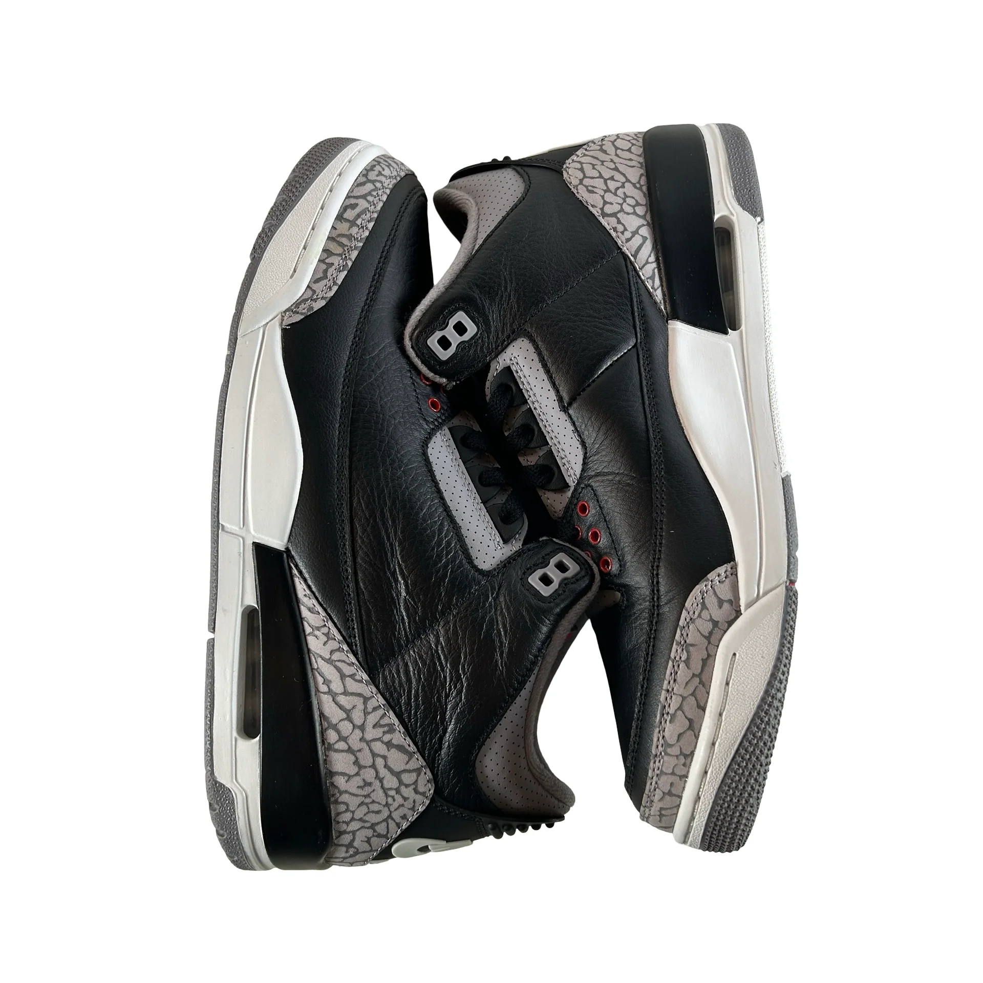 DN3707 010 Jordan 3 Retro Black Cement Reimagined (2024) [USED] - 9.5 M (Used24) - Image 5