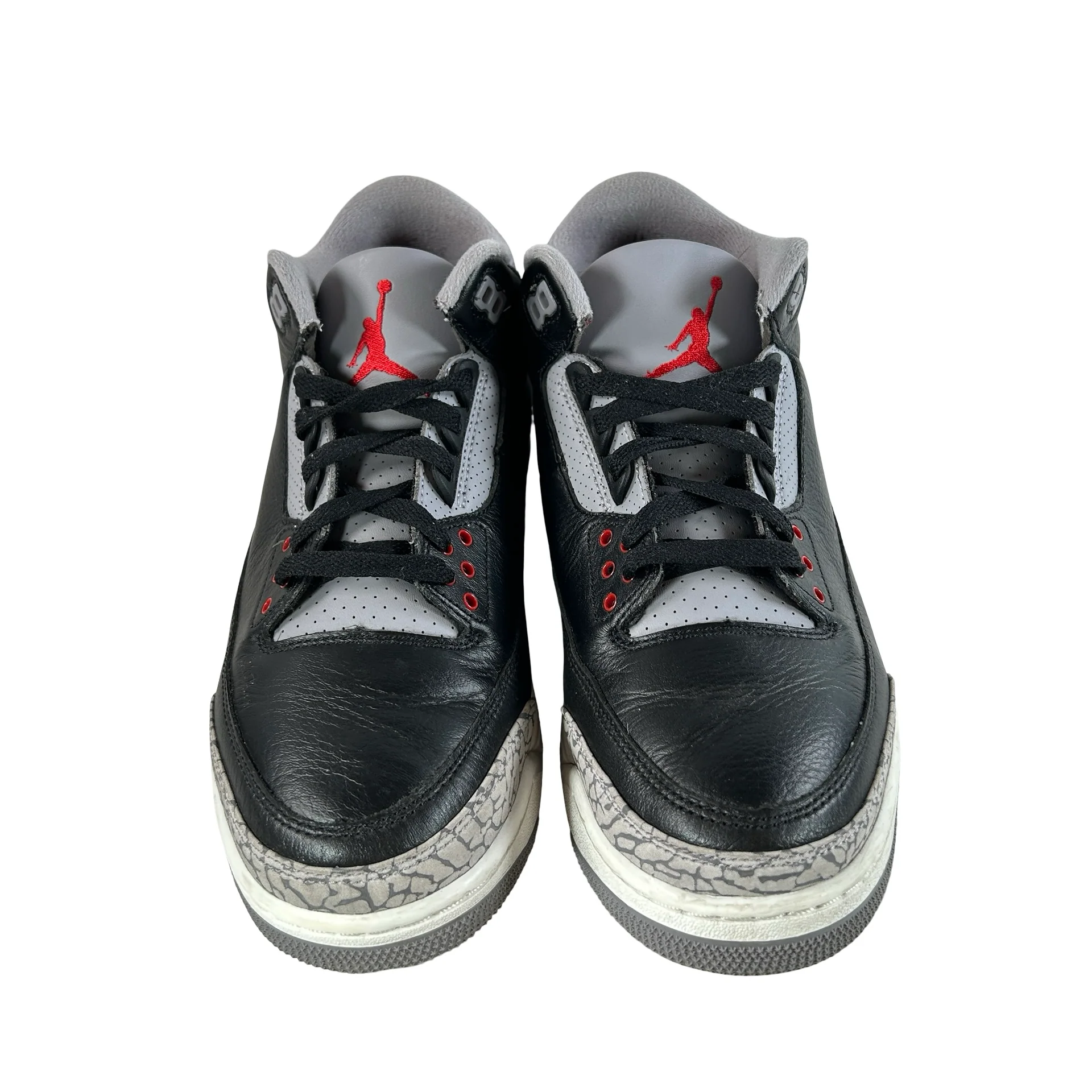 DN3707 010 Jordan 3 Retro Black Cement Reimagined (2024) [USED] - 9 M (Used) (No Box2) - Image 2