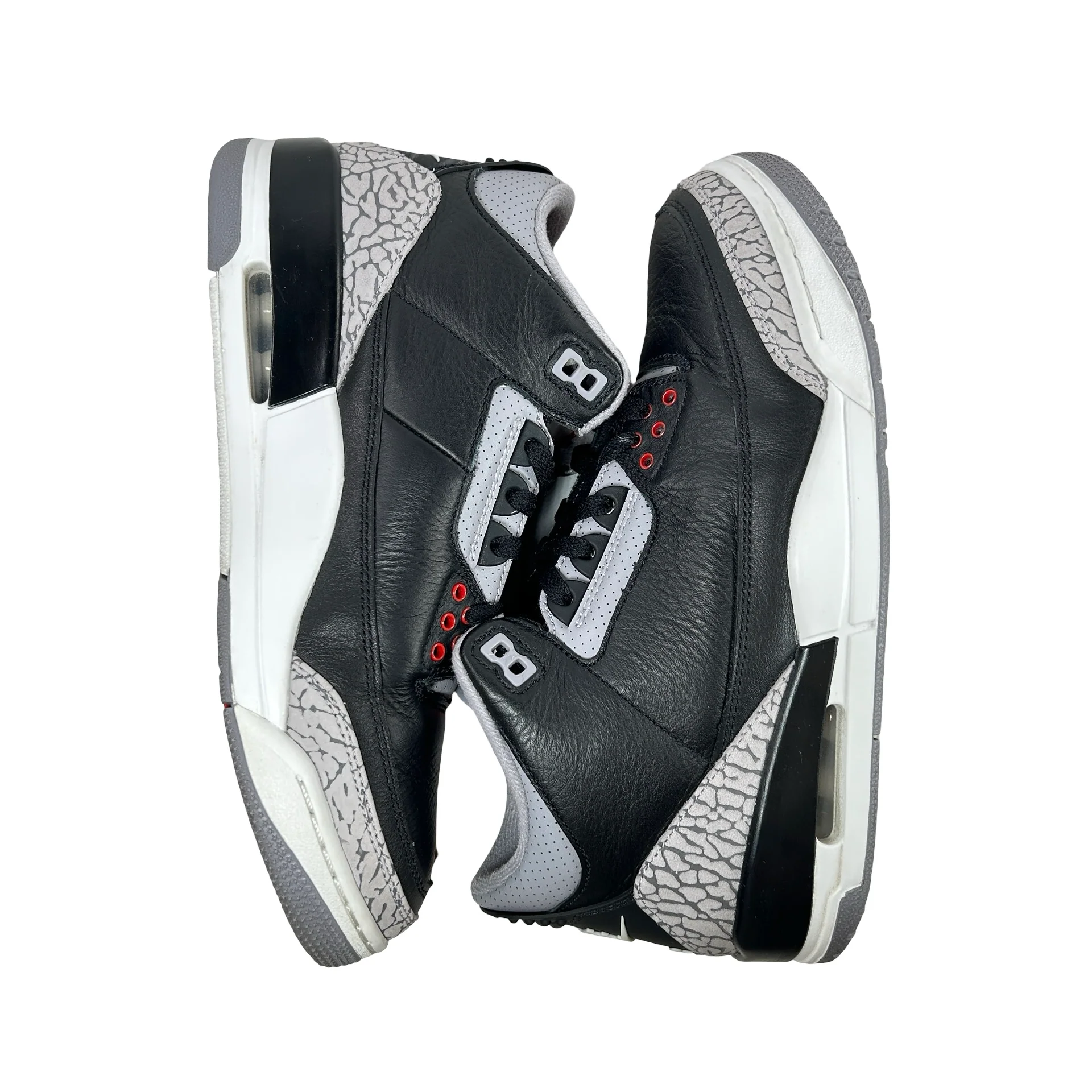 DN3707 010 Jordan 3 Retro Black Cement Reimagined (2024) [USED] - 9 M (Used10) - Image 5