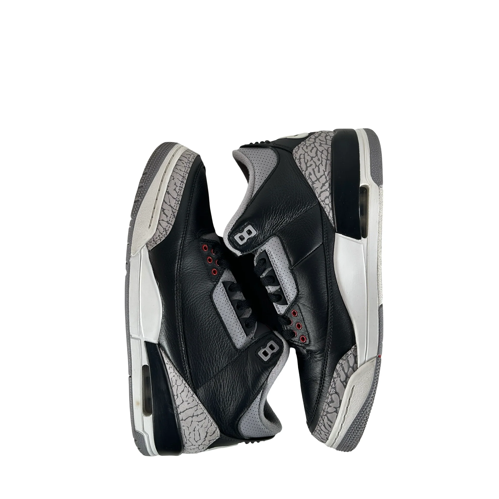 DN3707 010 Jordan 3 Retro Black Cement Reimagined (2024) [USED] - 9 M (Used19) - Image 4