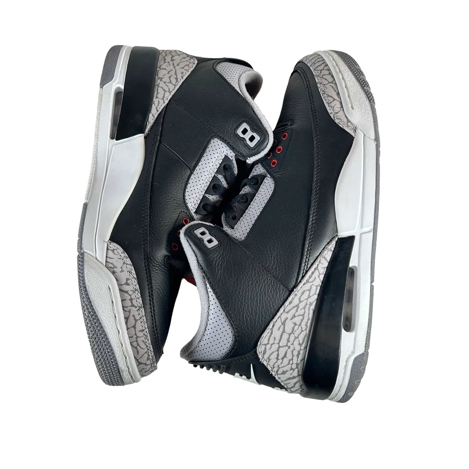 DN3707 010 Jordan 3 Retro Black Cement Reimagined (2024) [USED] - 9 M (Used23) - Image 5