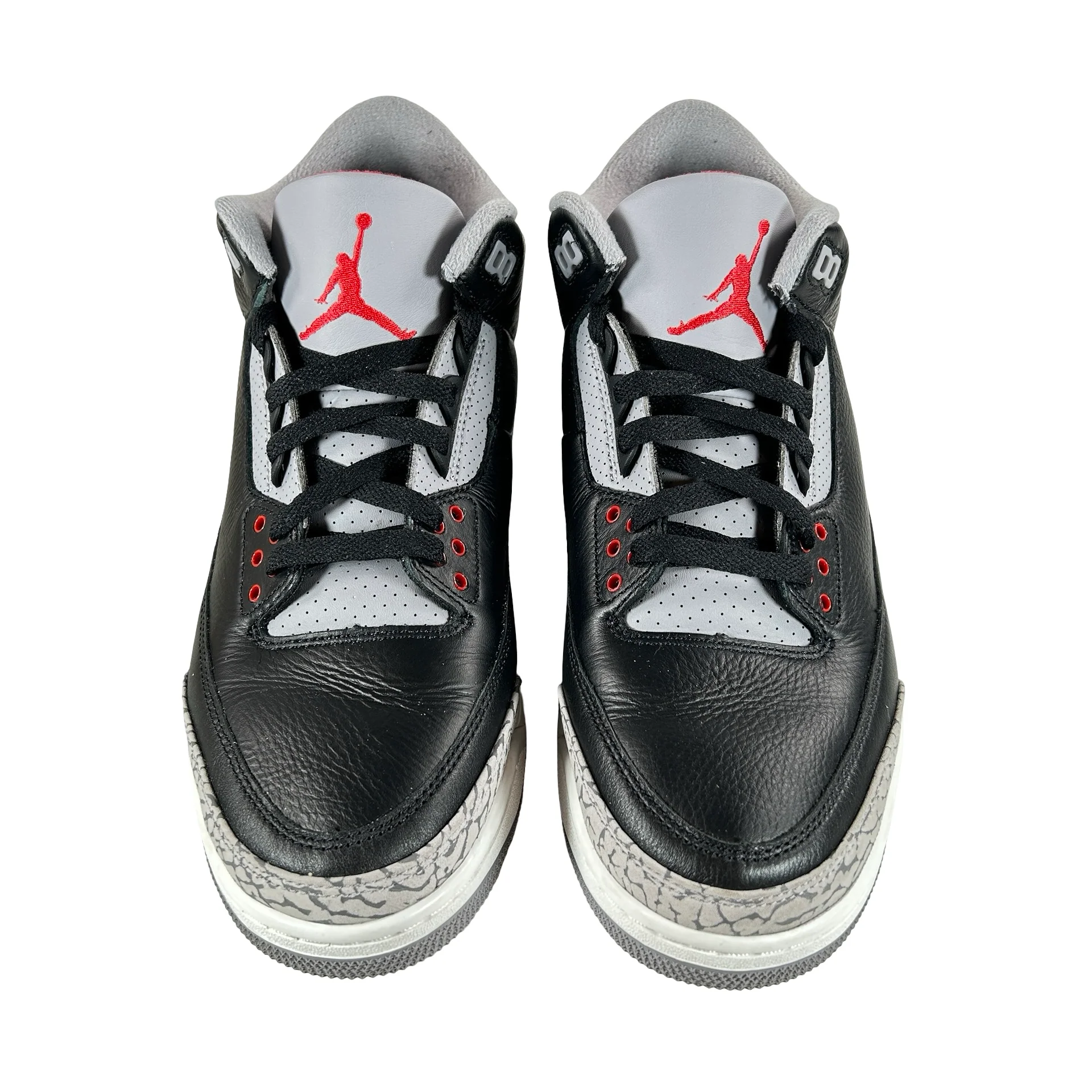 DN3707 010 Jordan 3 Retro OG Black Cement (2024) [USED] - 10.5 M (Used18) - Image 2
