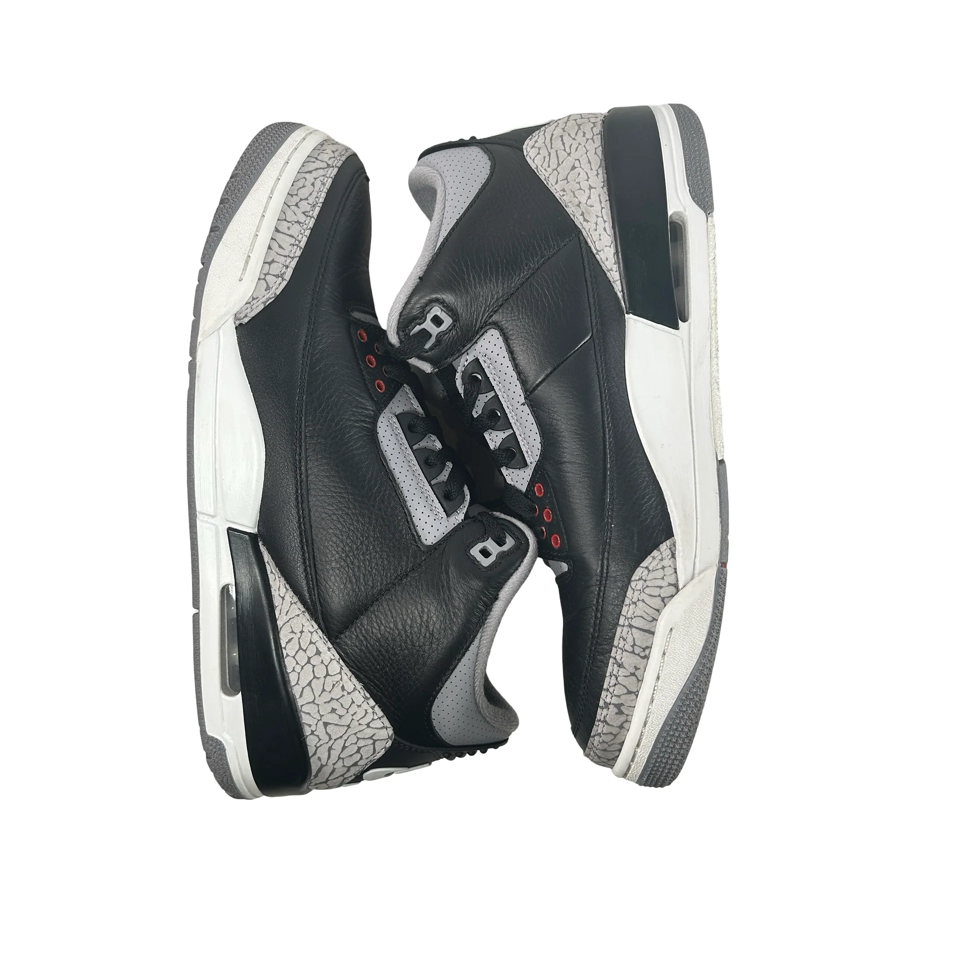 DN3707 010 Jordan 3 Retro OG Black Cement (2024) [USED] - 10.5 M (Used23) - Image 4
