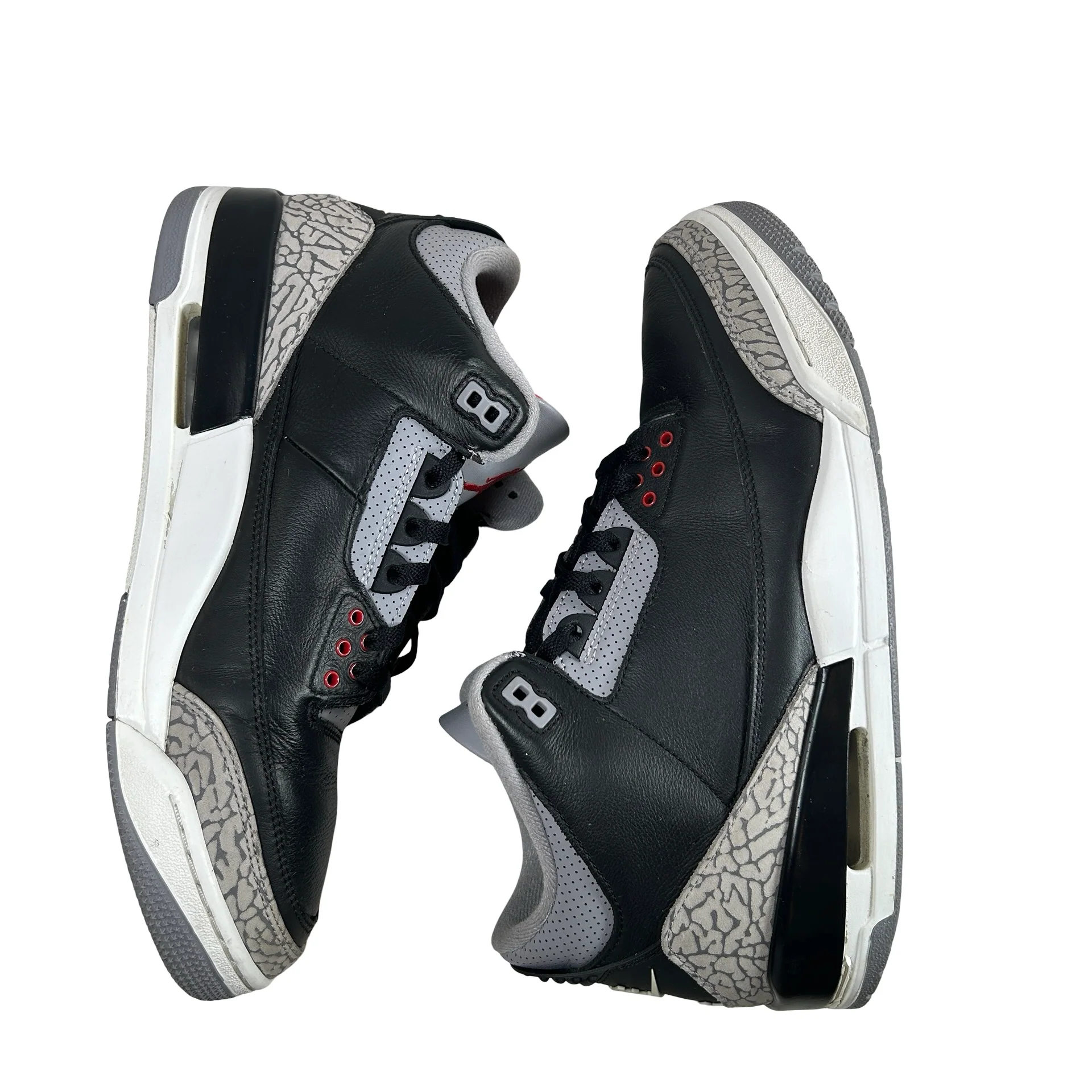 DN3707 010 Jordan 3 Retro OG Black Cement (2024) [USED] - 10.5 M (Used23) - Image 5
