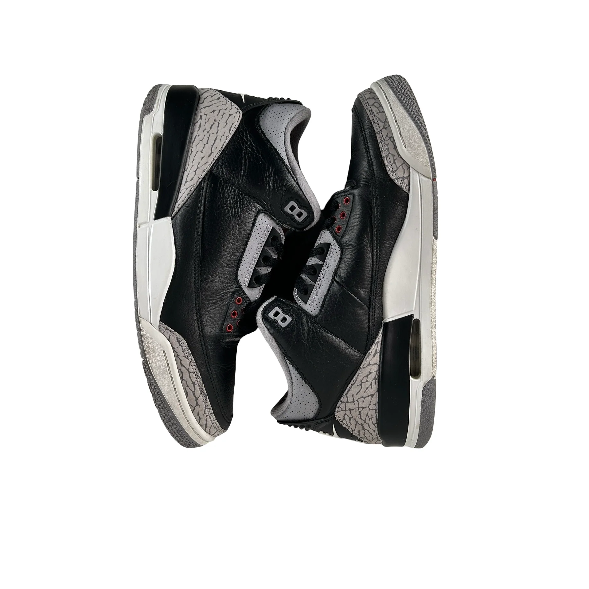 DN3707 010 Jordan 3 Retro OG Black Cement (2024) [USED] - 10.5 M (Used25) - Image 5