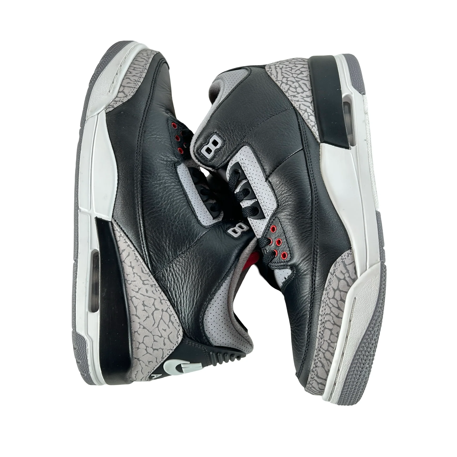 DN3707 010 Jordan 3 Retro OG Black Cement (2024) [USED] - 10.5 M (Used33) - Image 4