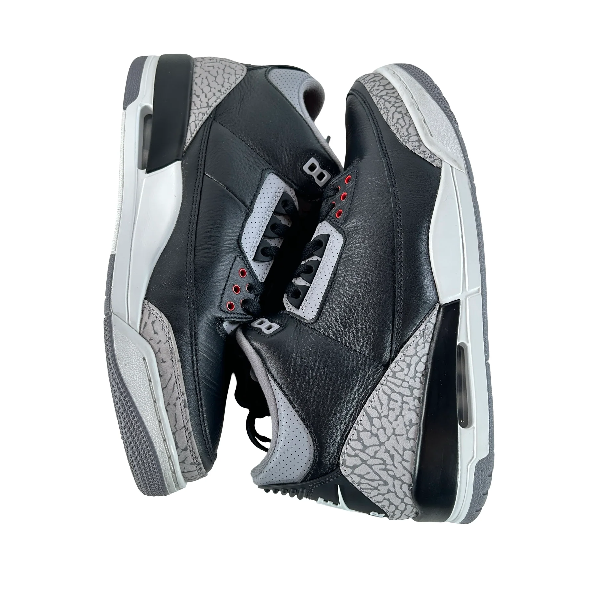 DN3707 010 Jordan 3 Retro OG Black Cement (2024) [USED] - 10.5 M (Used33) - Image 5