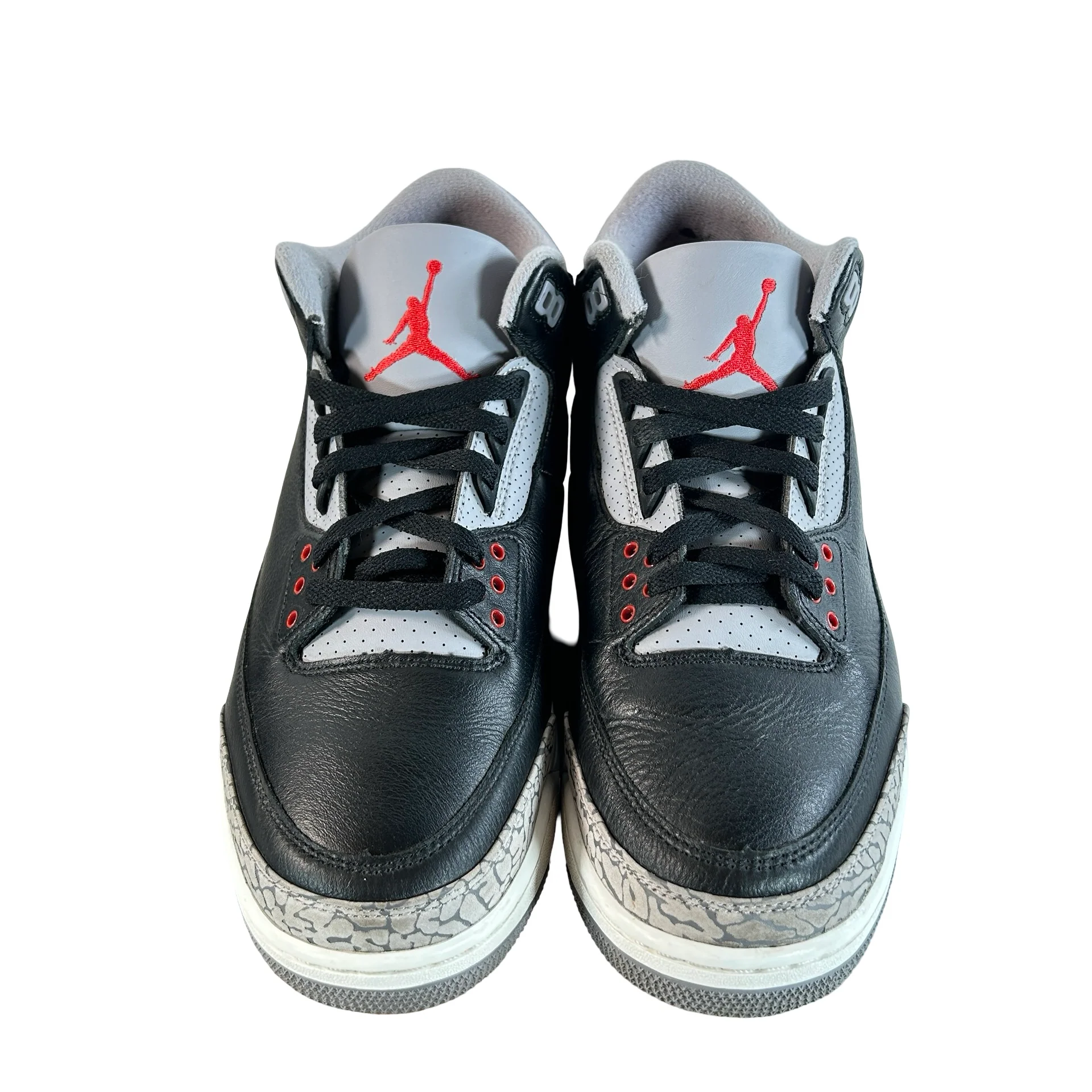 DN3707 010 Jordan 3 Retro OG Black Cement (2024) [USED] - 10.5 M (Used34) - Image 2