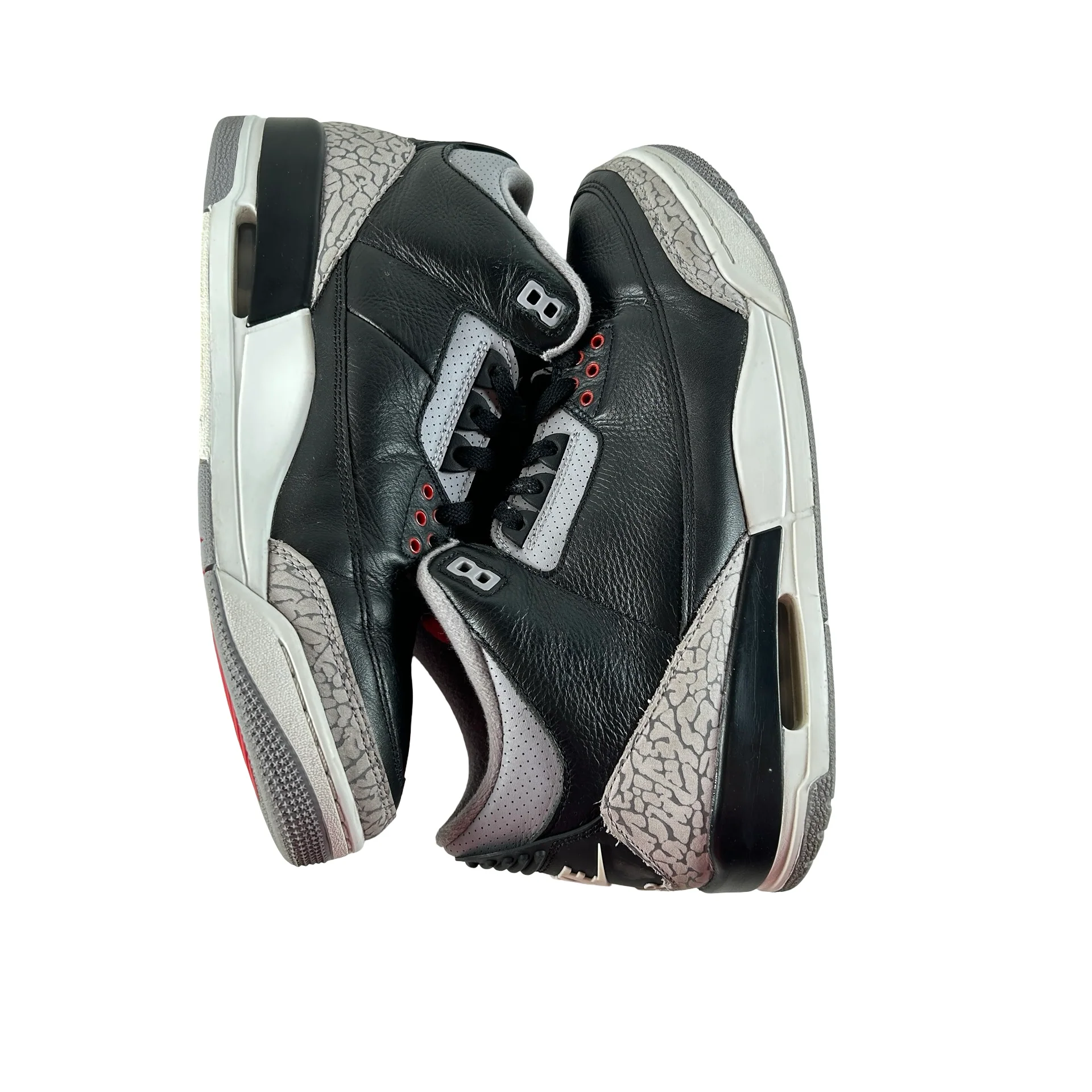DN3707 010 Jordan 3 Retro OG Black Cement (2024) [USED] - 11 M (Used22) - Image 5